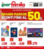 Iperfamila GRANDI MARCHE SCONTI FINO AL 50% - al 10.06.2026