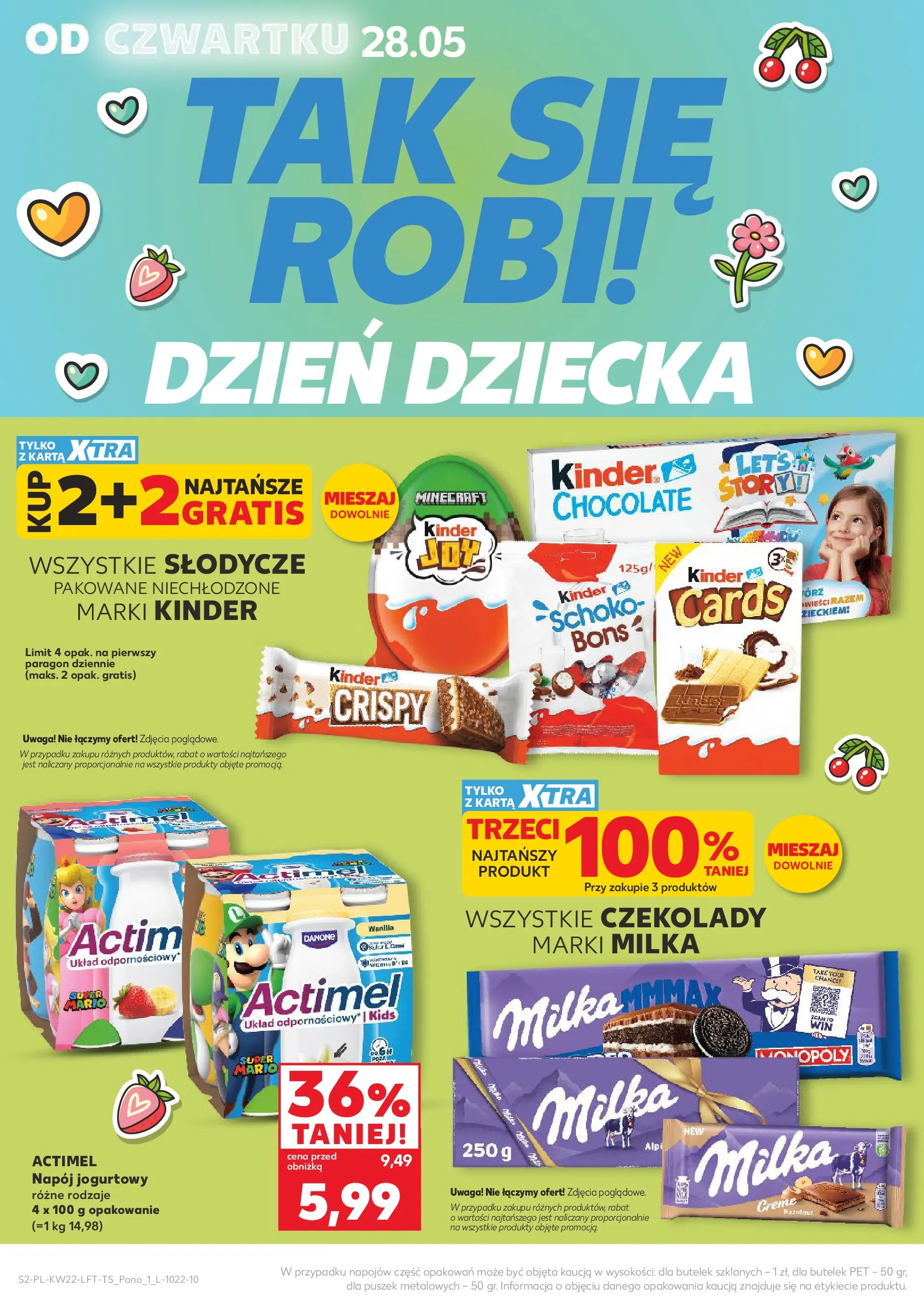 Kaufland gazetka od 28.05.2026 - od jutra PDF | Strona: 2 | Produkty: Karta, Czekolady, Słodycze, Milka