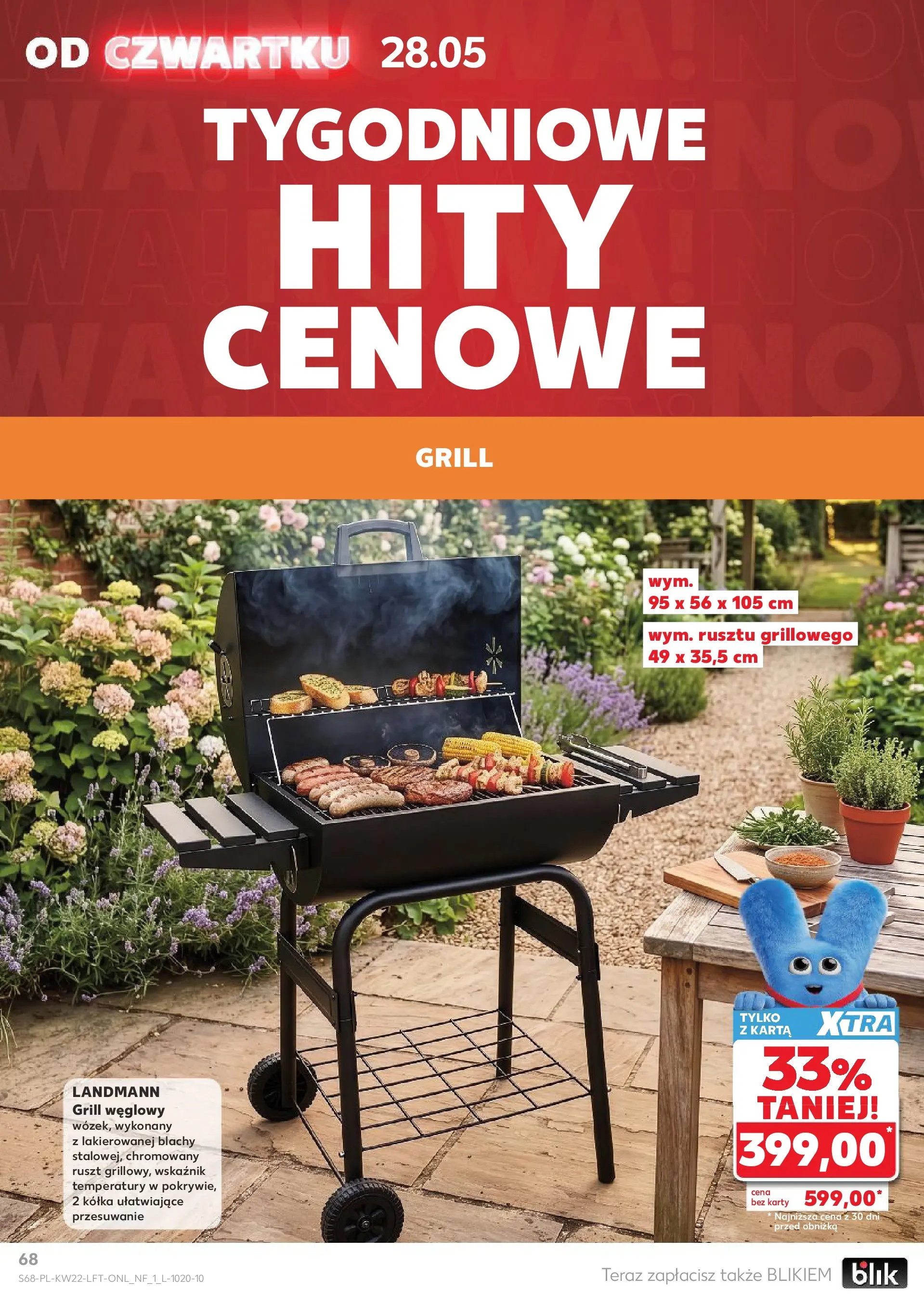 Kaufland gazetka od 28.05.2026 - od jutra PDF | Strona: 68 | Produkty: Karta, Grill, Ruszt