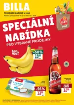 Billa Billa Speci&aacute;ln&iacute; nab&iacute;dka vybran&eacute; prodejny &ndash; do 26.05.2026