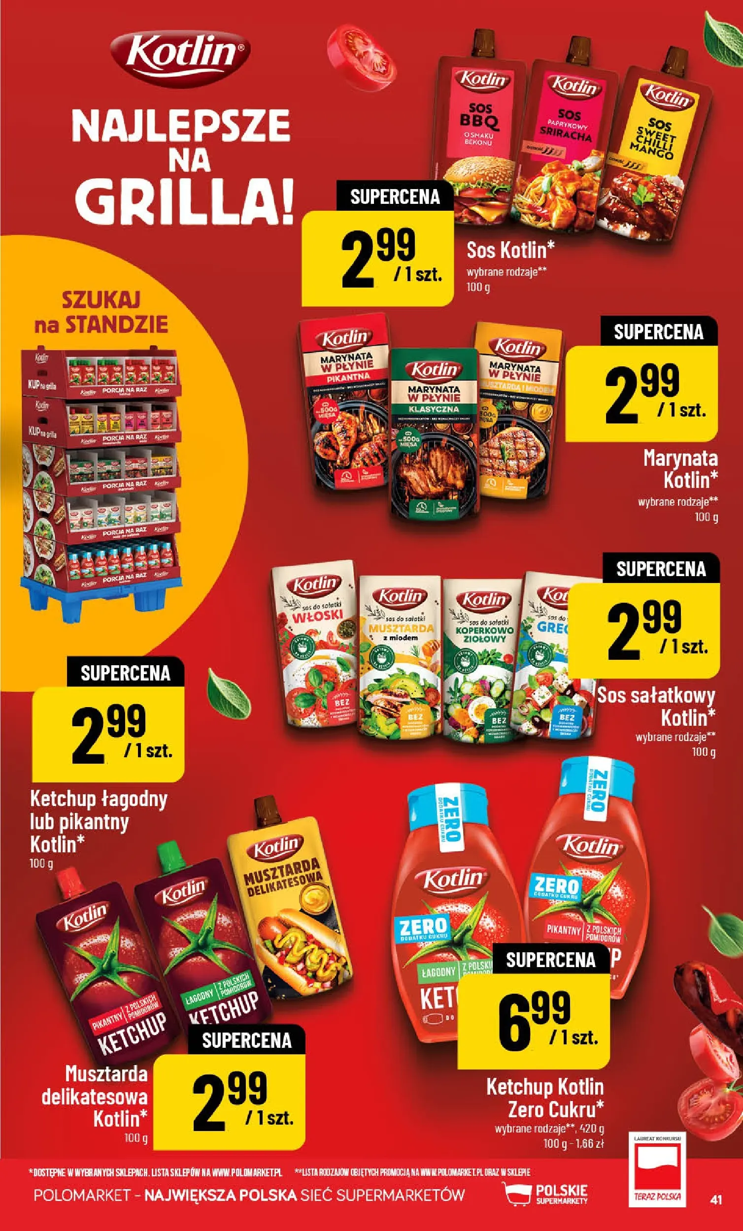 Nowa POLOmarket gazetka od jutra 27.05.2026 | Strona: 41 | Produkty: Mango, Ketchup, Sriracha, Sos