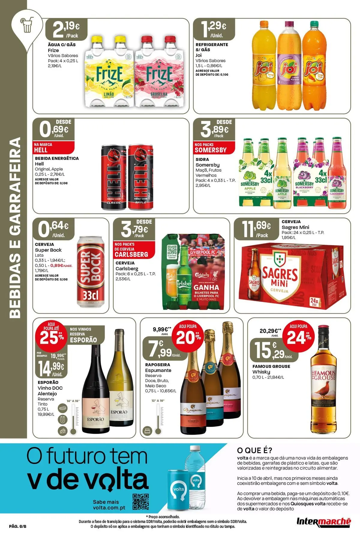 Intermarché - Intermarché » de 28/05/2026 - 03/06/2026 | Página: 6 | Produtos: Espumante, Vinho, Somersby, Bebida