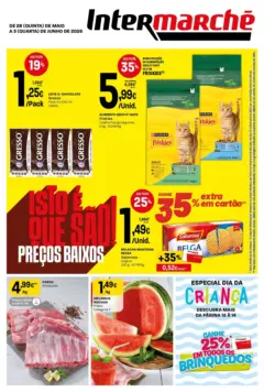 Pré-visualização Intermarché Isto é que são preços BAIXOS válido de 28.05.2026