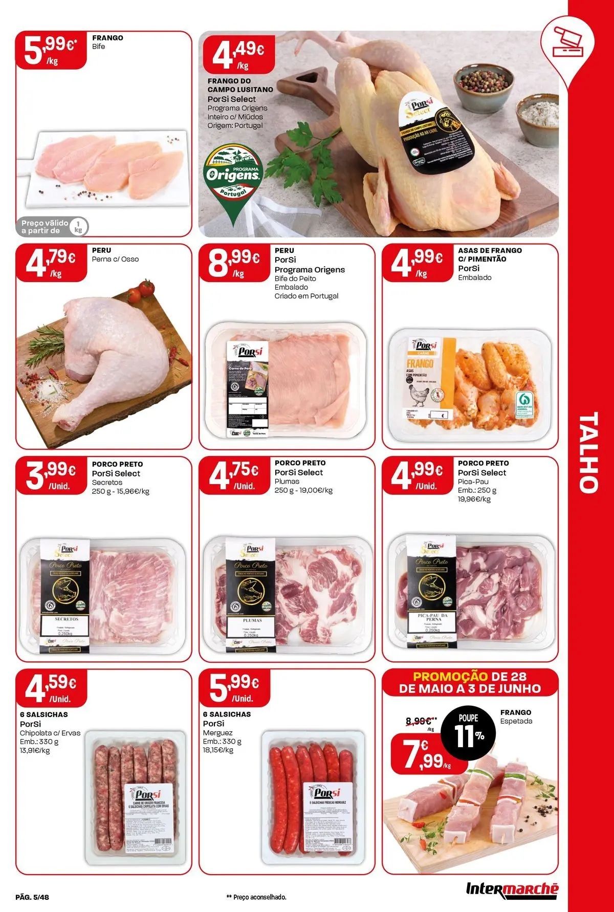 Intermarché Isto é que são preços BAIXOS! » de 28/05/2026 - 03/06/2026 | Página: 5