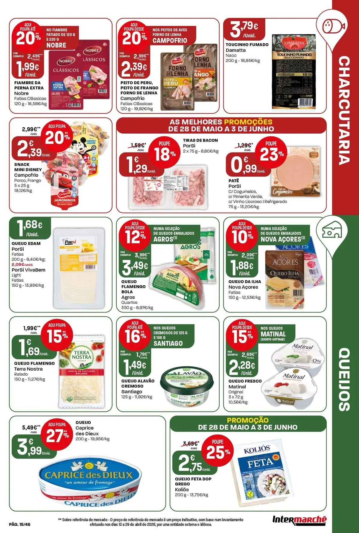 Intermarché Isto é que são preços BAIXOS! » de 28/05/2026 - 03/06/2026 | Página: 15