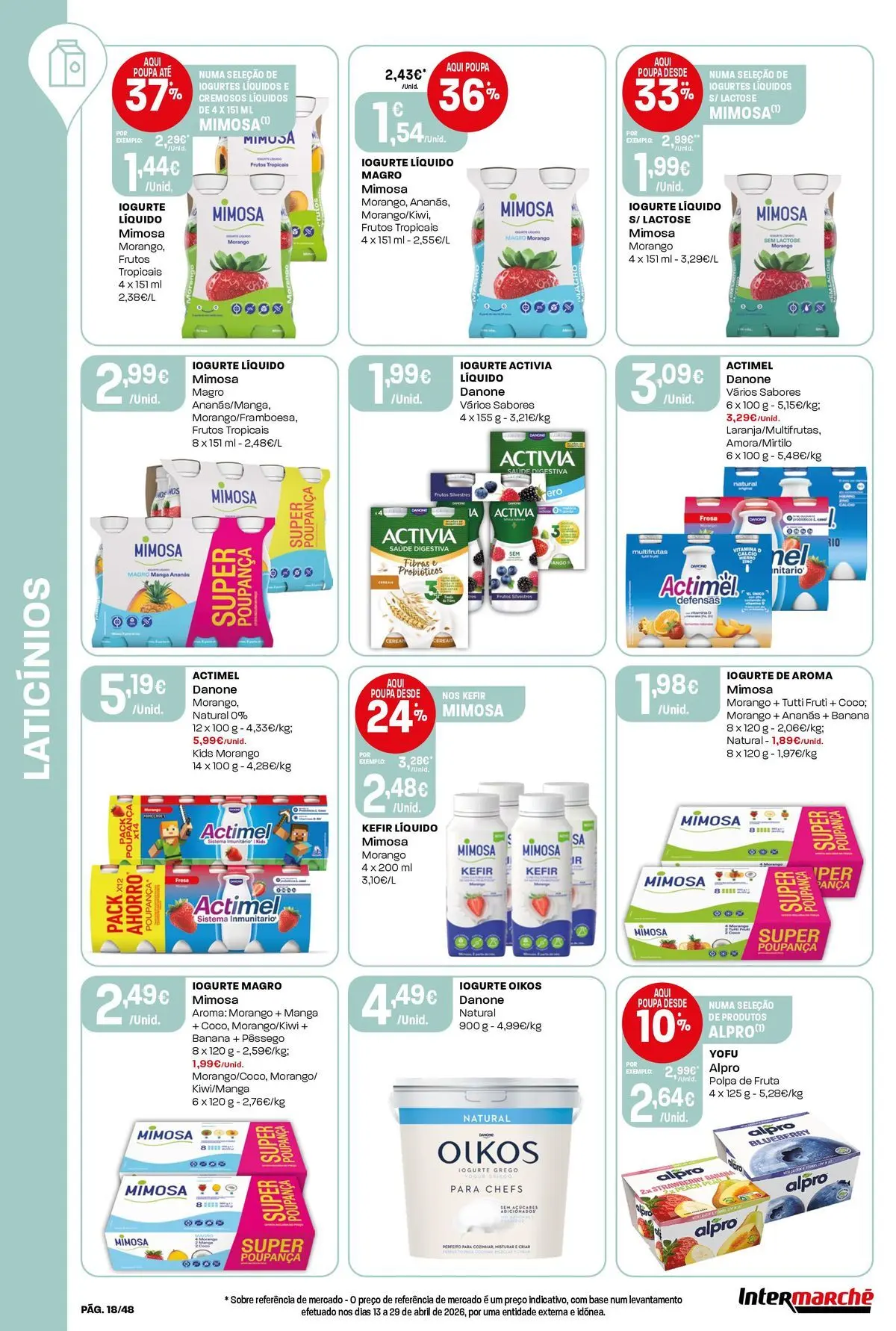 Intermarché Isto é que são preços BAIXOS! » de 28/05/2026 - 03/06/2026 | Página: 18