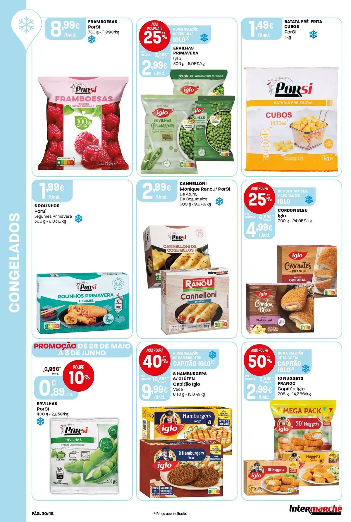 Intermarché Isto é que são preços BAIXOS! » de 28/05/2026 - 03/06/2026 | Página: 20