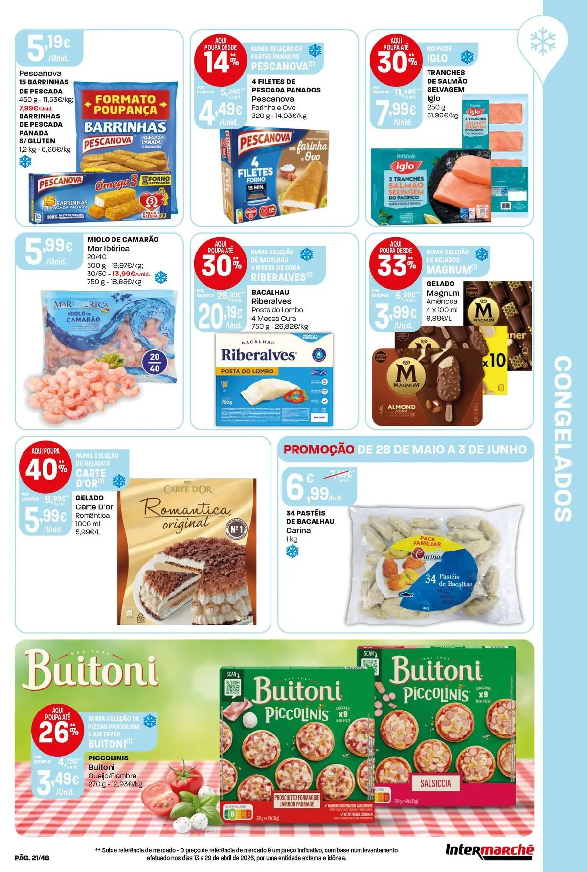 Intermarché Isto é que são preços BAIXOS! » de 28/05/2026 - 03/06/2026 | Página: 21