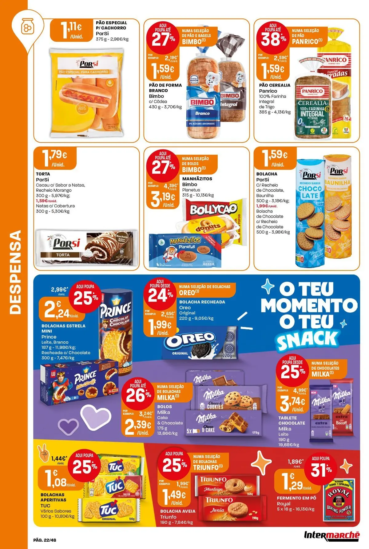 Intermarché Isto é que são preços BAIXOS! » de 28/05/2026 - 03/06/2026 | Página: 22