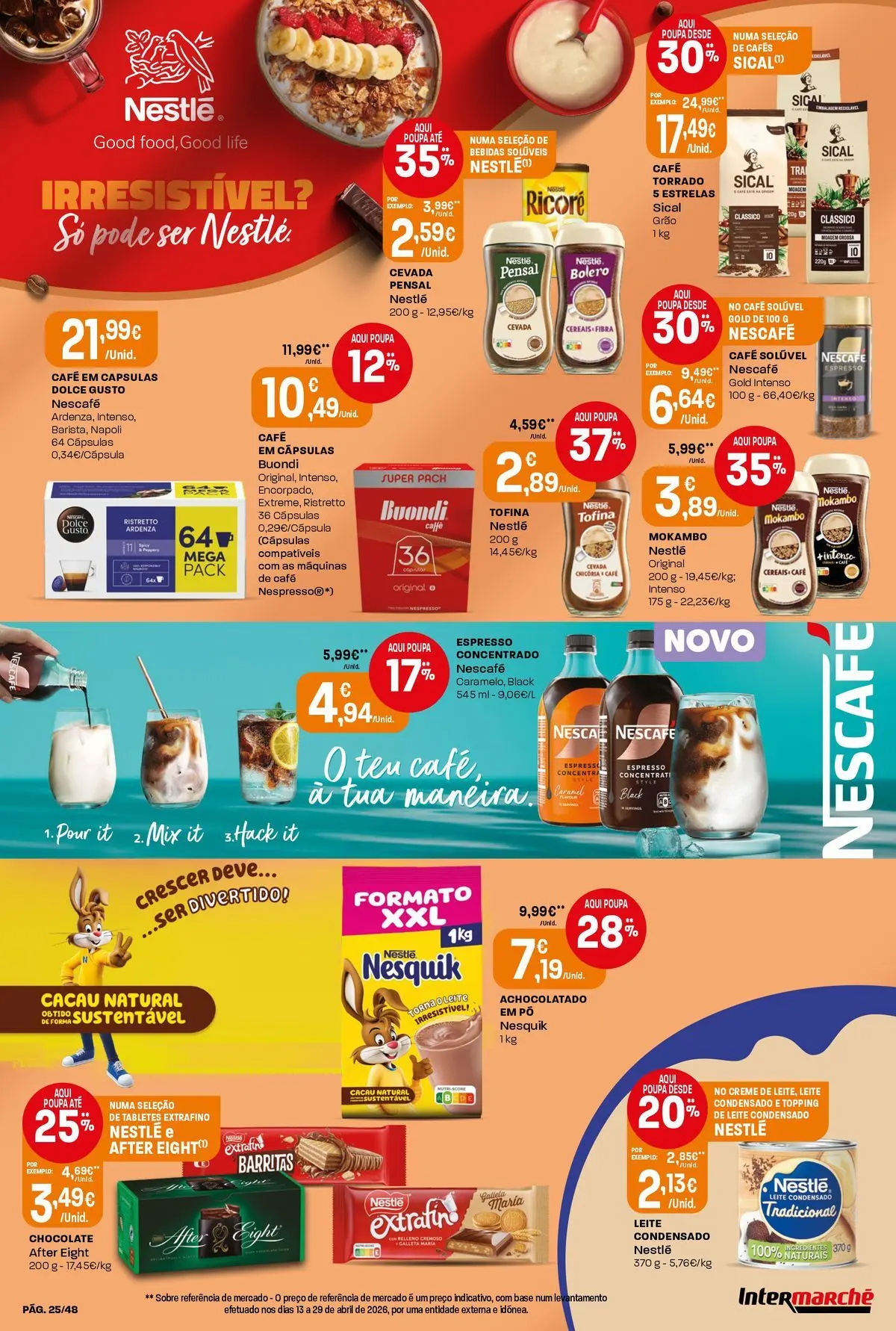 Intermarché Isto é que são preços BAIXOS! » de 28/05/2026 - 03/06/2026 | Página: 25