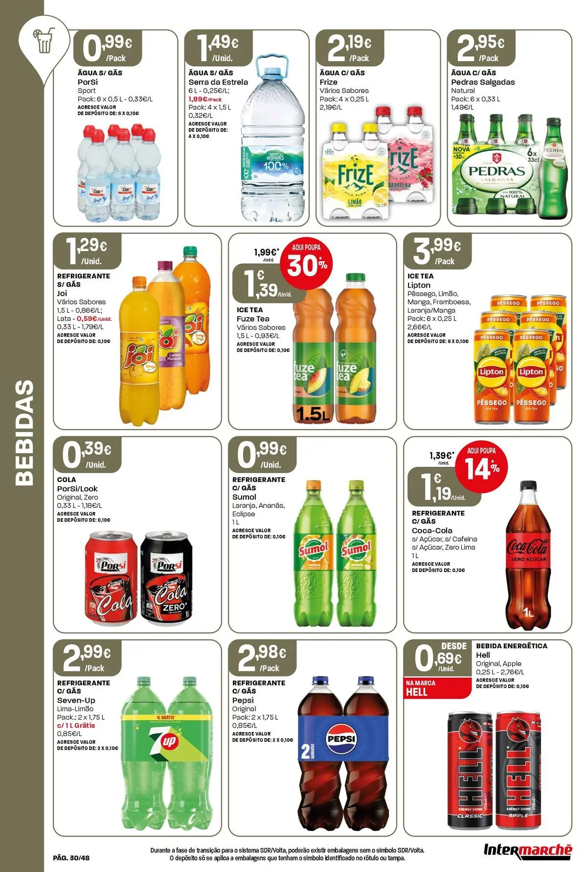 Intermarché Isto é que são preços BAIXOS! » de 28/05/2026 - 03/06/2026 | Página: 30
