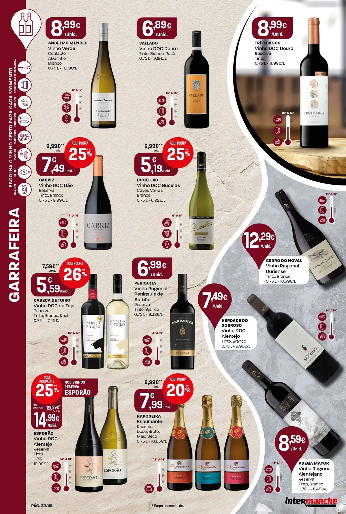 Intermarché Isto é que são preços BAIXOS! » de 28/05/2026 - 03/06/2026 | Página: 32