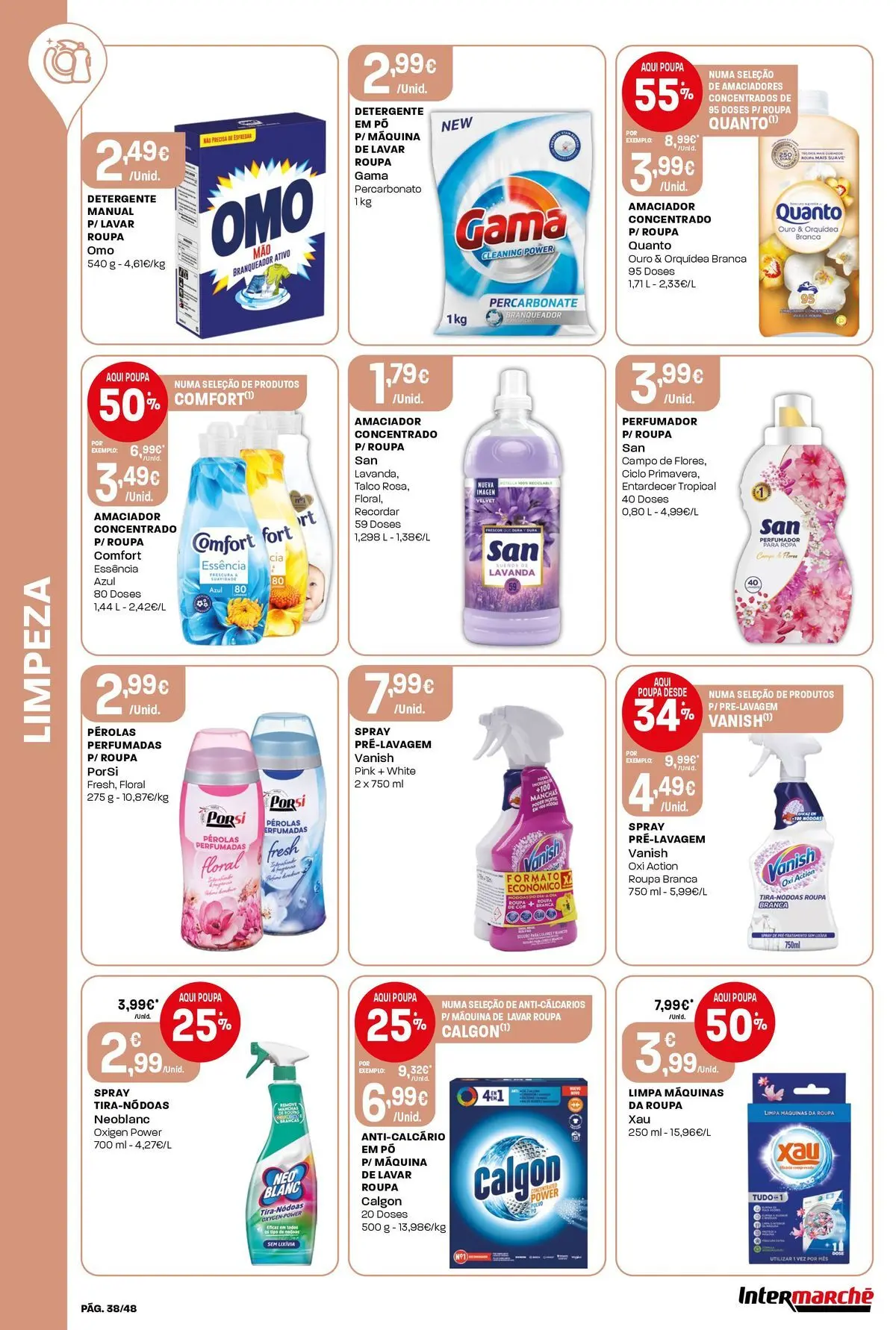 Intermarché Isto é que são preços BAIXOS! » de 28/05/2026 - 03/06/2026 | Página: 38