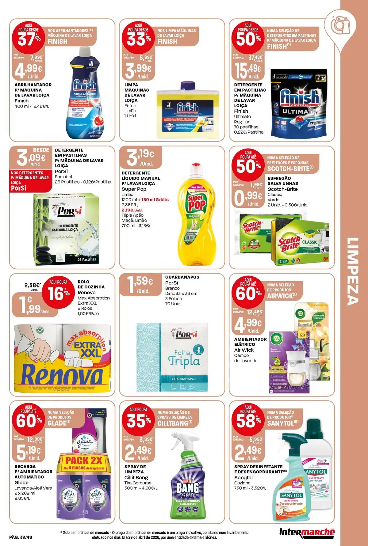 Intermarché Isto é que são preços BAIXOS! » de 28/05/2026 - 03/06/2026 | Página: 39