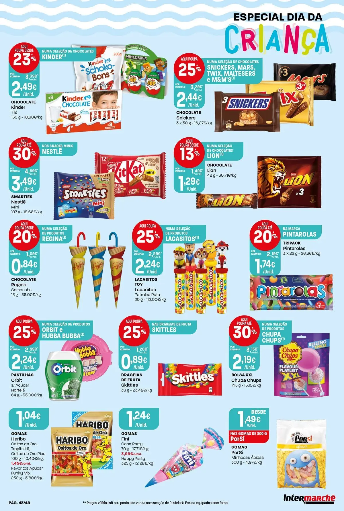 Intermarché Isto é que são preços BAIXOS! » de 28/05/2026 - 03/06/2026 | Página: 43