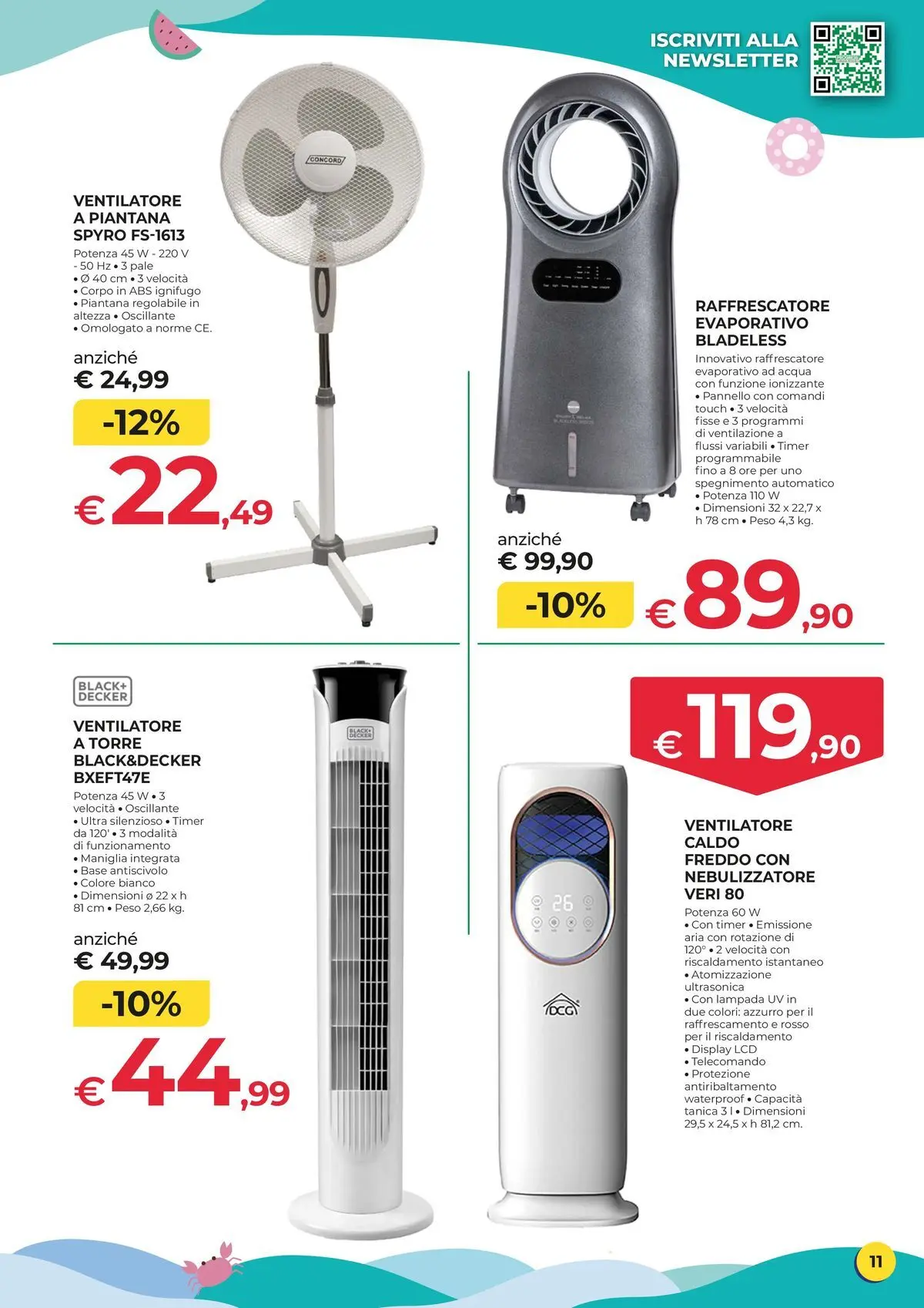Nuovo Offerte - Un'estate di idee e di occasioni dal 29/05/2026 > offerte anteprima 🛍️ | Pagina: 11