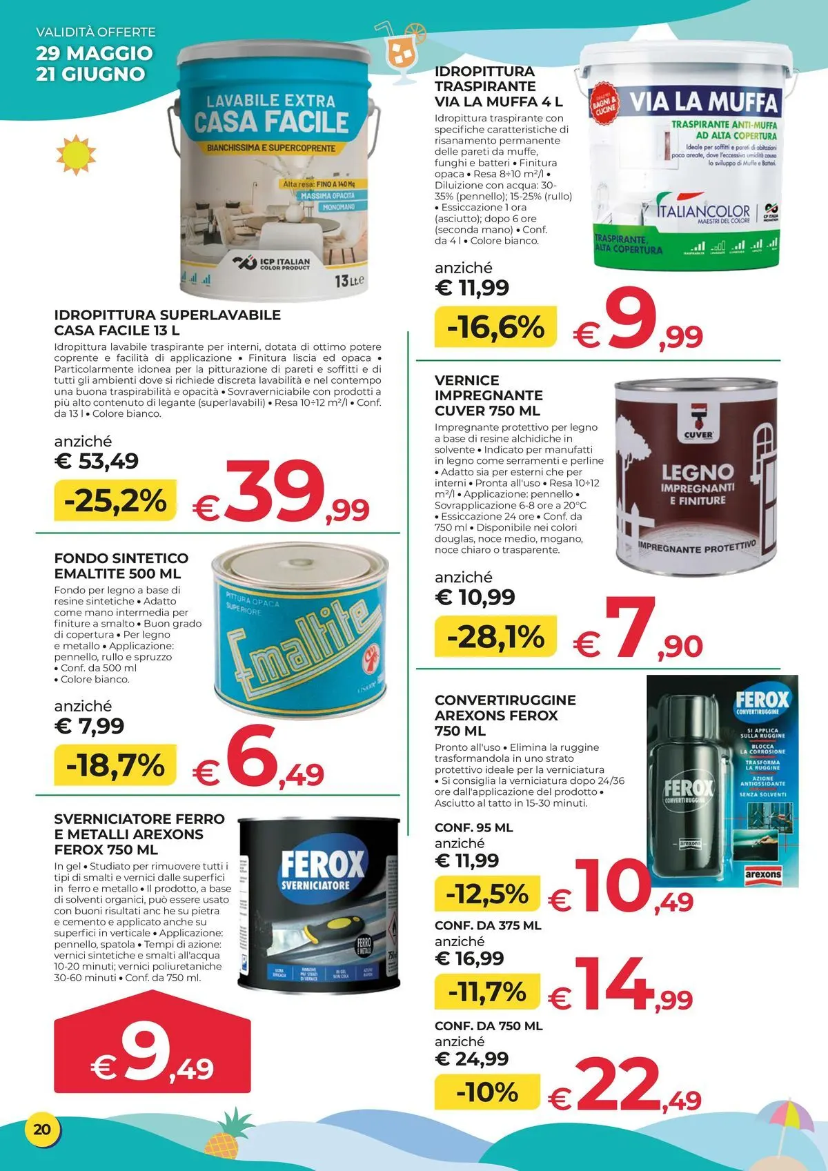 Nuovo Offerte - Un'estate di idee e di occasioni dal 29/05/2026 > offerte anteprima 🛍️ | Pagina: 20
