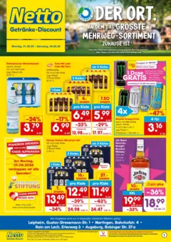 Netto Marken-Discount Prospekt Leipheim ab 01.06.2026 gültig Netto Marken-Discount Prospekt Leipheim ab 01.06.2026 gültig