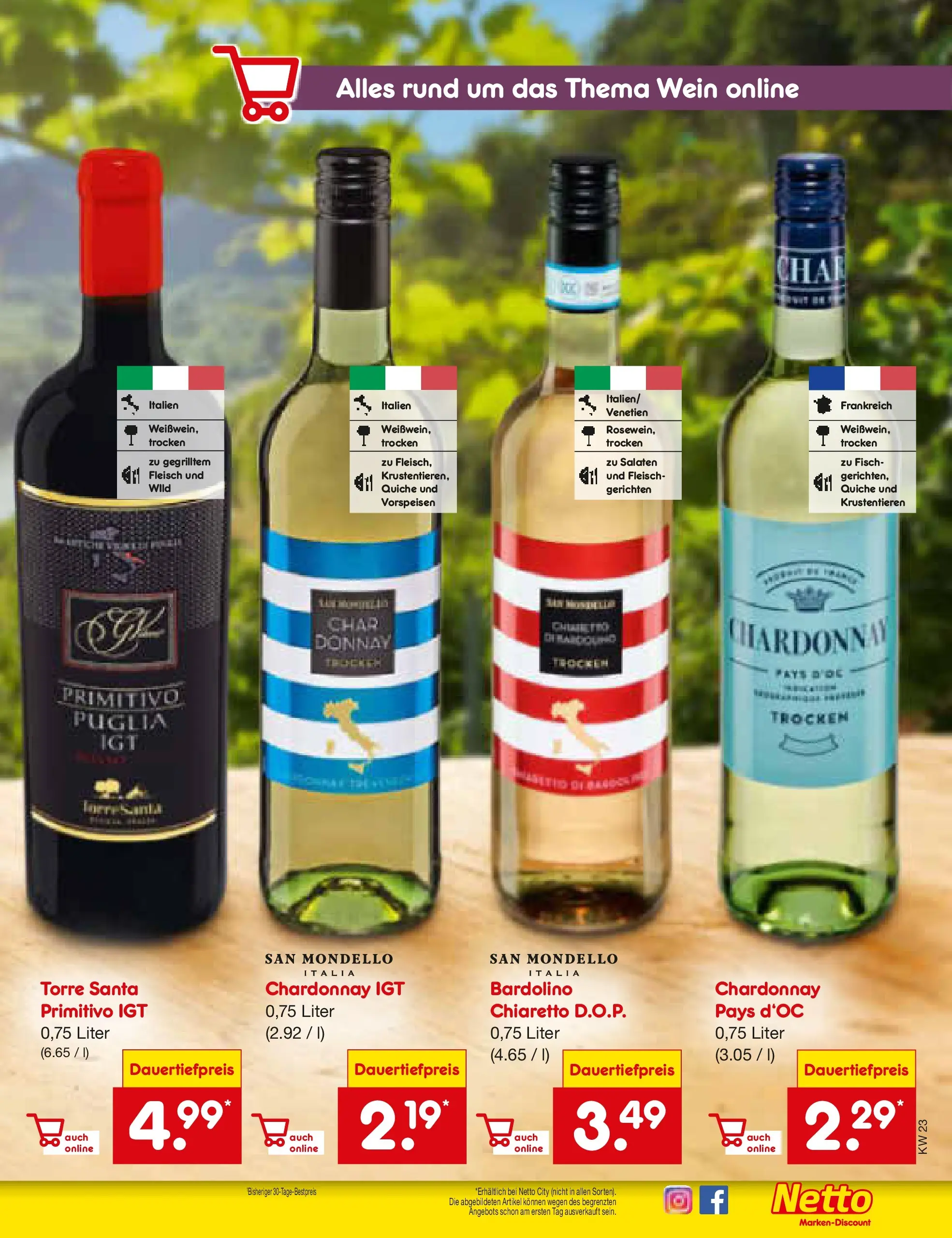 Netto Marken-Discount Prospekt Mannheim (ab 01.06.2026) » Angebote | Seite: 25 | Produkte: Fisch, Wein, Fleisch Netto Marken-Discount Prospekt Mannheim (ab 01.06.2026) » Angebote | Seite: 25 | Produkte: Fisch, Wein, Fleisch