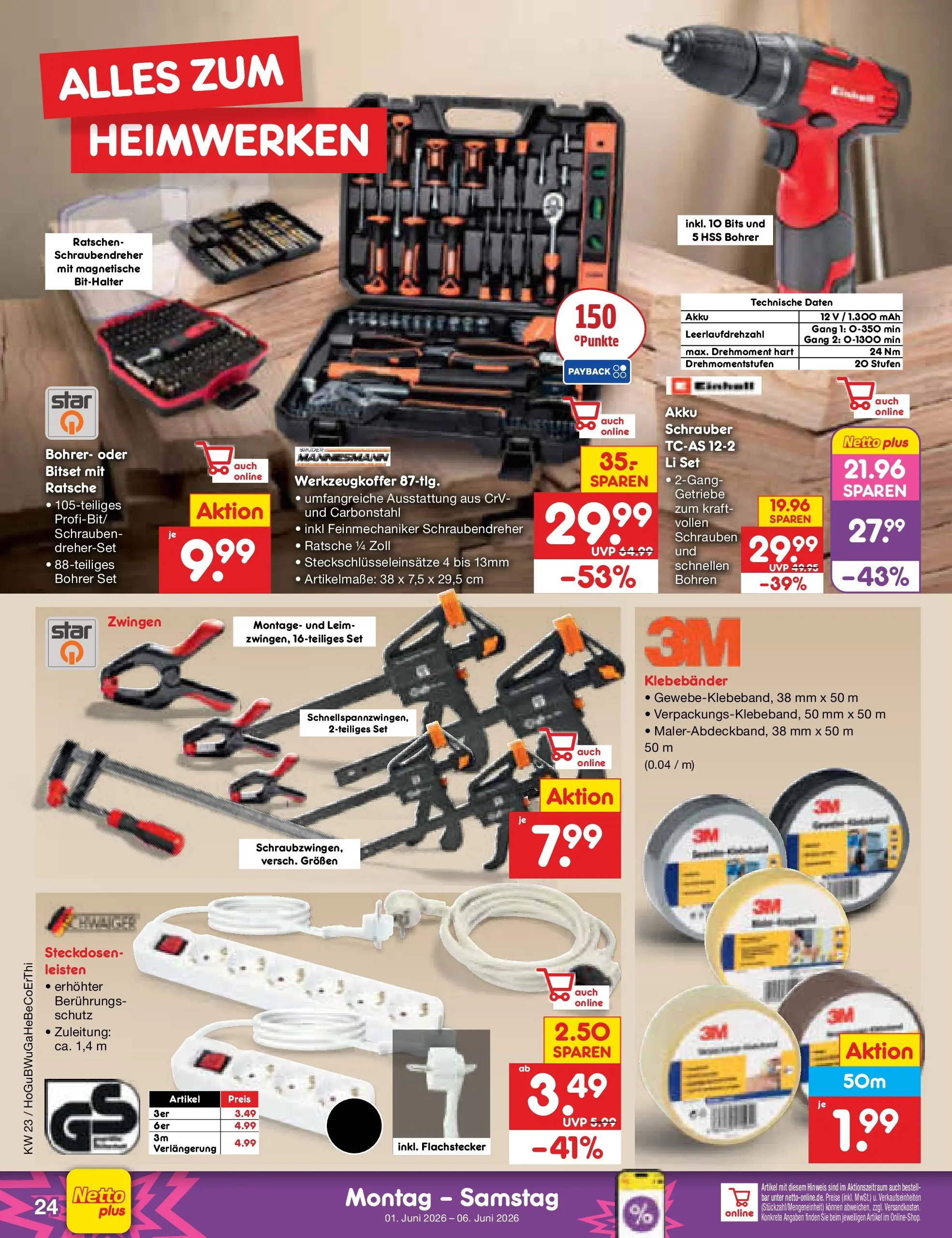 Netto Marken-Discount Prospekt Augustusburg (ab 01.06.2026) » Angebote | Seite: 36