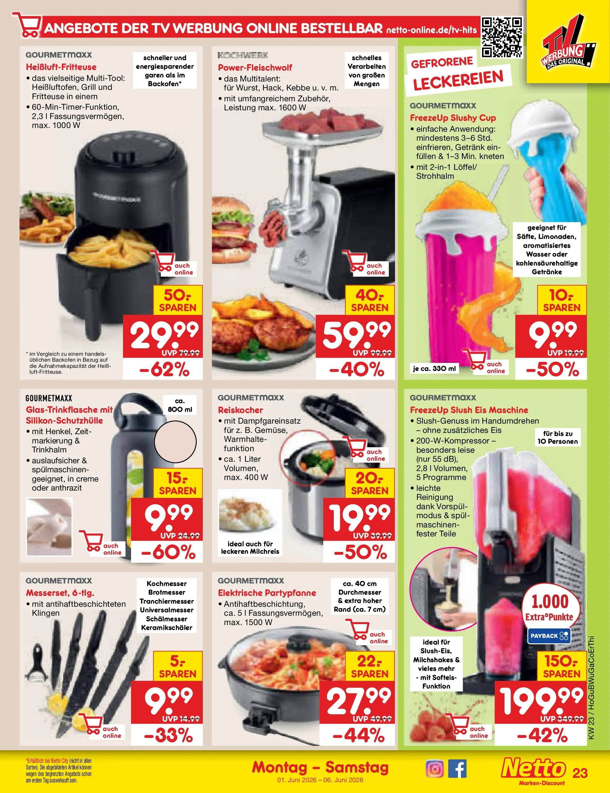 Netto Marken-Discount Prospekt Augustusburg (ab 01.06.2026) » Angebote | Seite: 41 | Produkte: Grill, Creme, Wasser, Eis