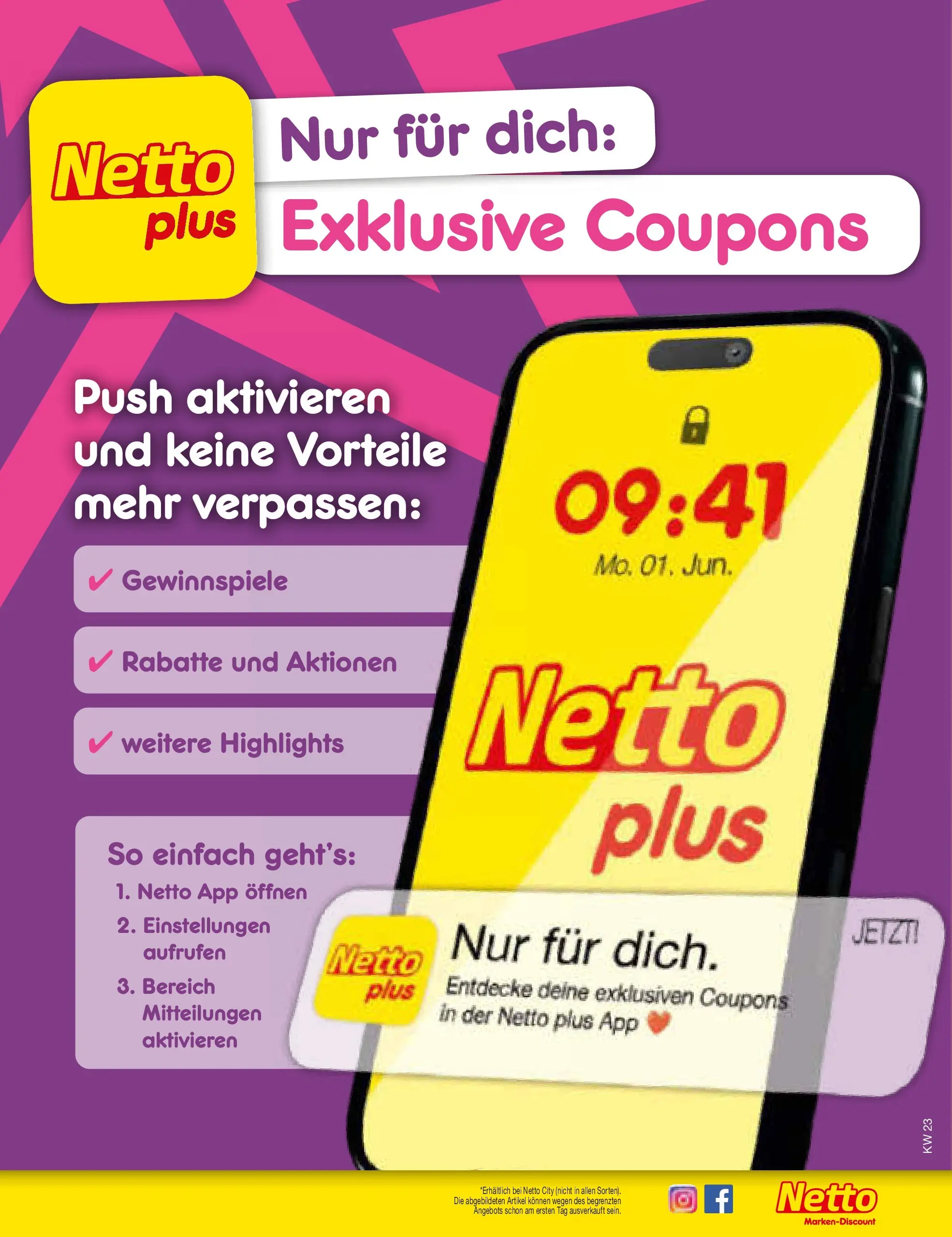 Netto Marken-Discount Prospekt Mannheim (ab 01.06.2026) » Angebote | Seite: 66 Netto Marken-Discount Prospekt Mannheim (ab 01.06.2026) » Angebote | Seite: 66