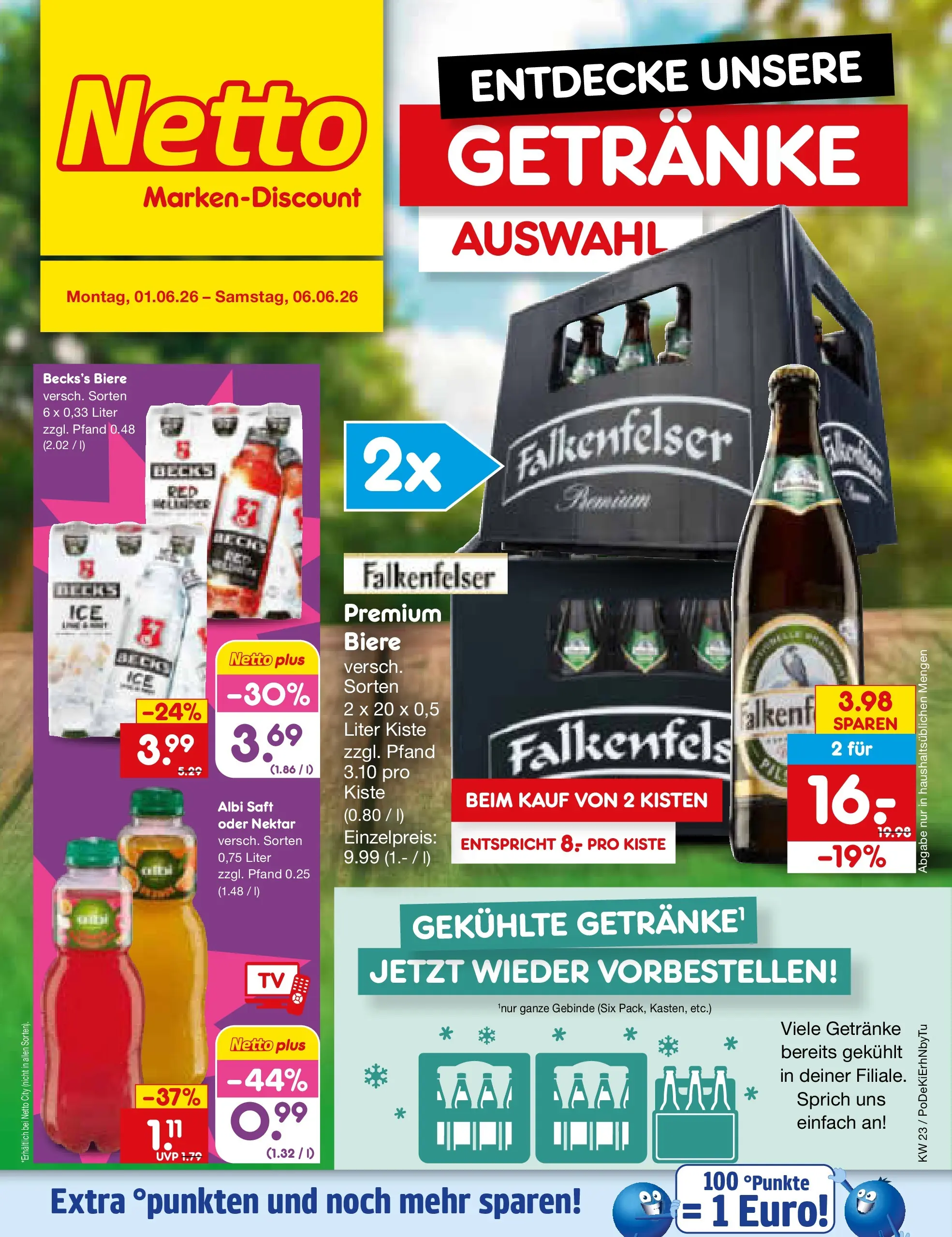 Netto Marken-Discount Prospekt Bad Friedrichshall (ab 01.06.2026) » Angebote | Seite: 28 | Produkte: Saft Netto Marken-Discount Prospekt Bad Friedrichshall (ab 01.06.2026) » Angebote | Seite: 28 | Produkte: Saft