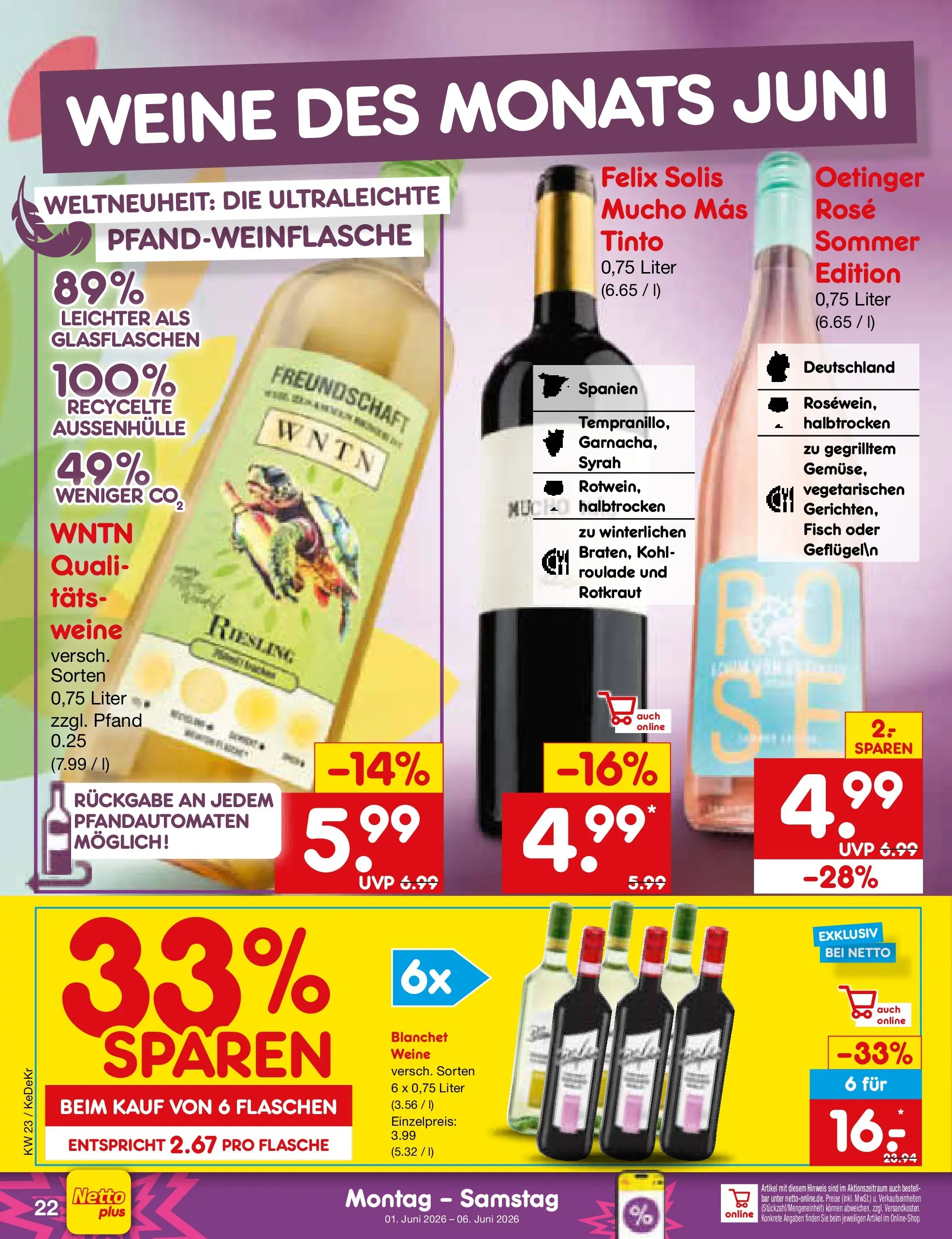 Netto Marken-Discount Prospekt Waiblingen-Bittenfeld (ab 01.06.2026) » Angebote | Seite: 32 | Produkte: Fisch