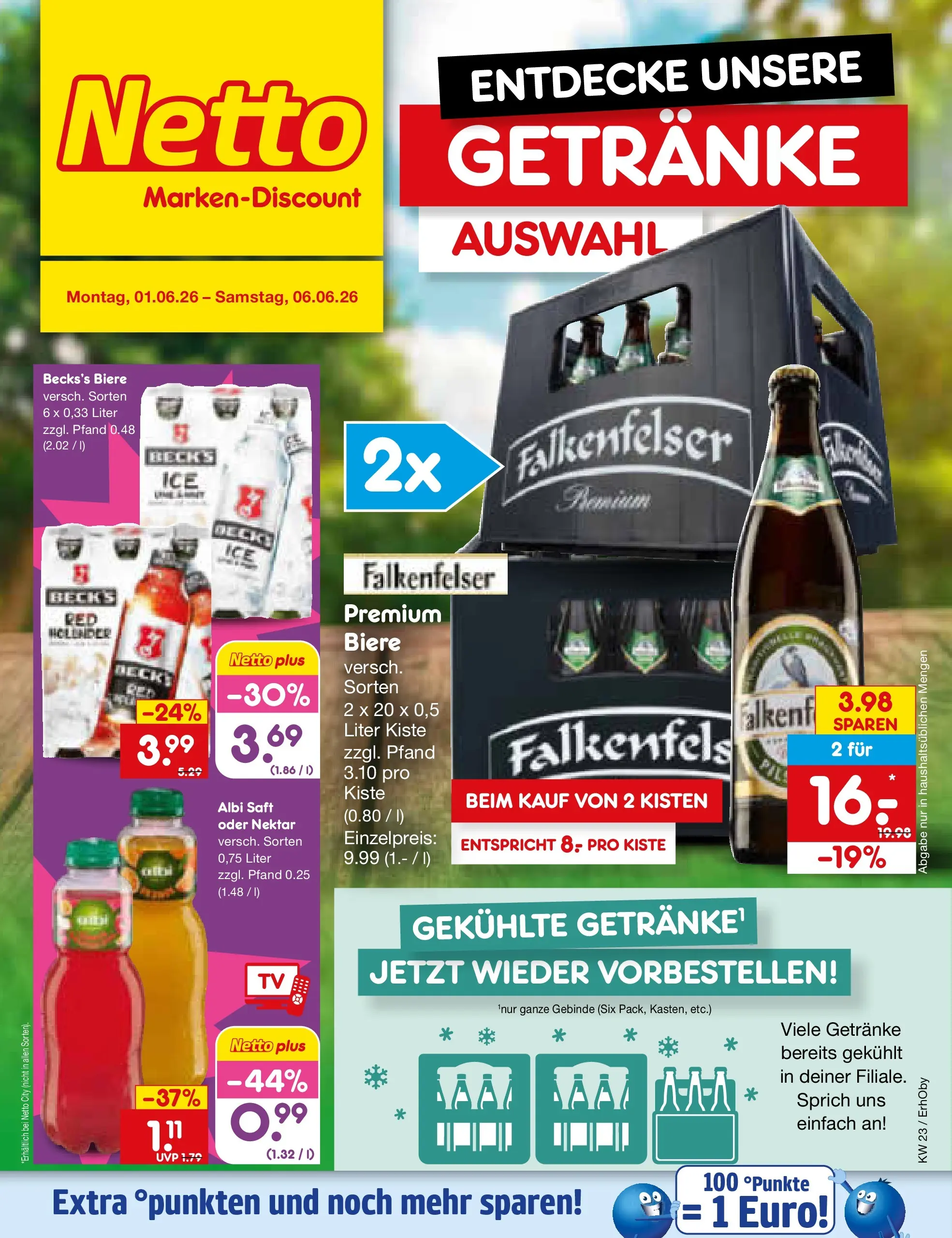Netto Marken-Discount Prospekt Mauern (ab 01.06.2026) » Angebote | Seite: 28 | Produkte: Saft Netto Marken-Discount Prospekt Mauern (ab 01.06.2026) » Angebote | Seite: 28 | Produkte: Saft