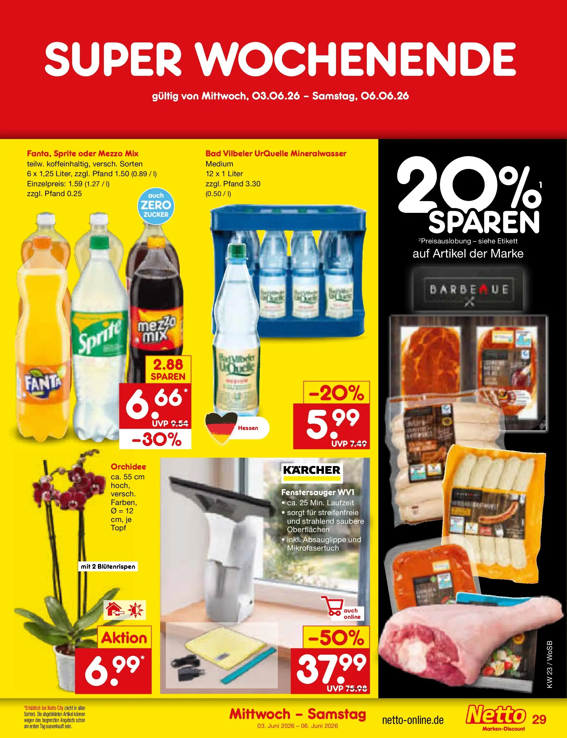 Netto Marken-Discount Prospekt Mannheim (ab 01.06.2026) » Angebote | Seite: 43 | Produkte: Fanta, Orchidee, Zucker, Oder mezzo mix Netto Marken-Discount Prospekt Mannheim (ab 01.06.2026) » Angebote | Seite: 43 | Produkte: Fanta, Orchidee, Zucker, Oder mezzo mix