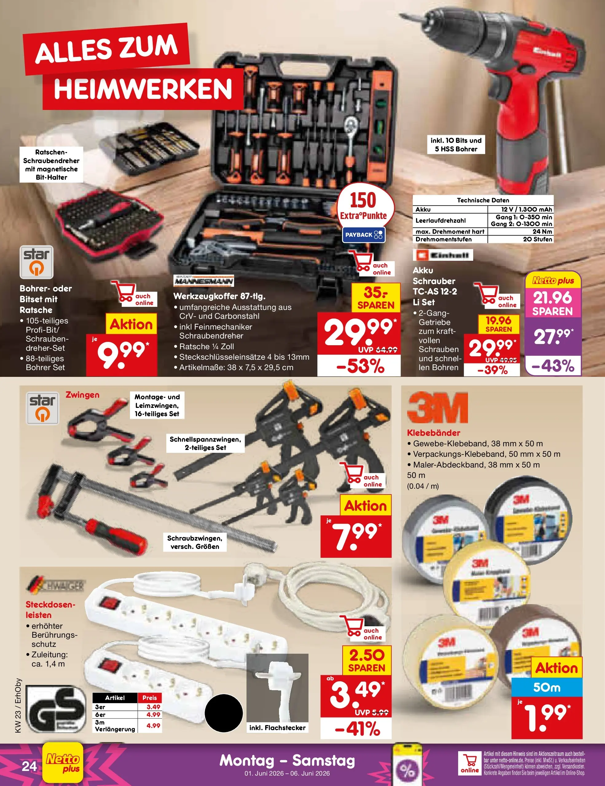 Netto Marken-Discount Prospekt Mauern (ab 01.06.2026) » Angebote | Seite: 36 Netto Marken-Discount Prospekt Mauern (ab 01.06.2026) » Angebote | Seite: 36
