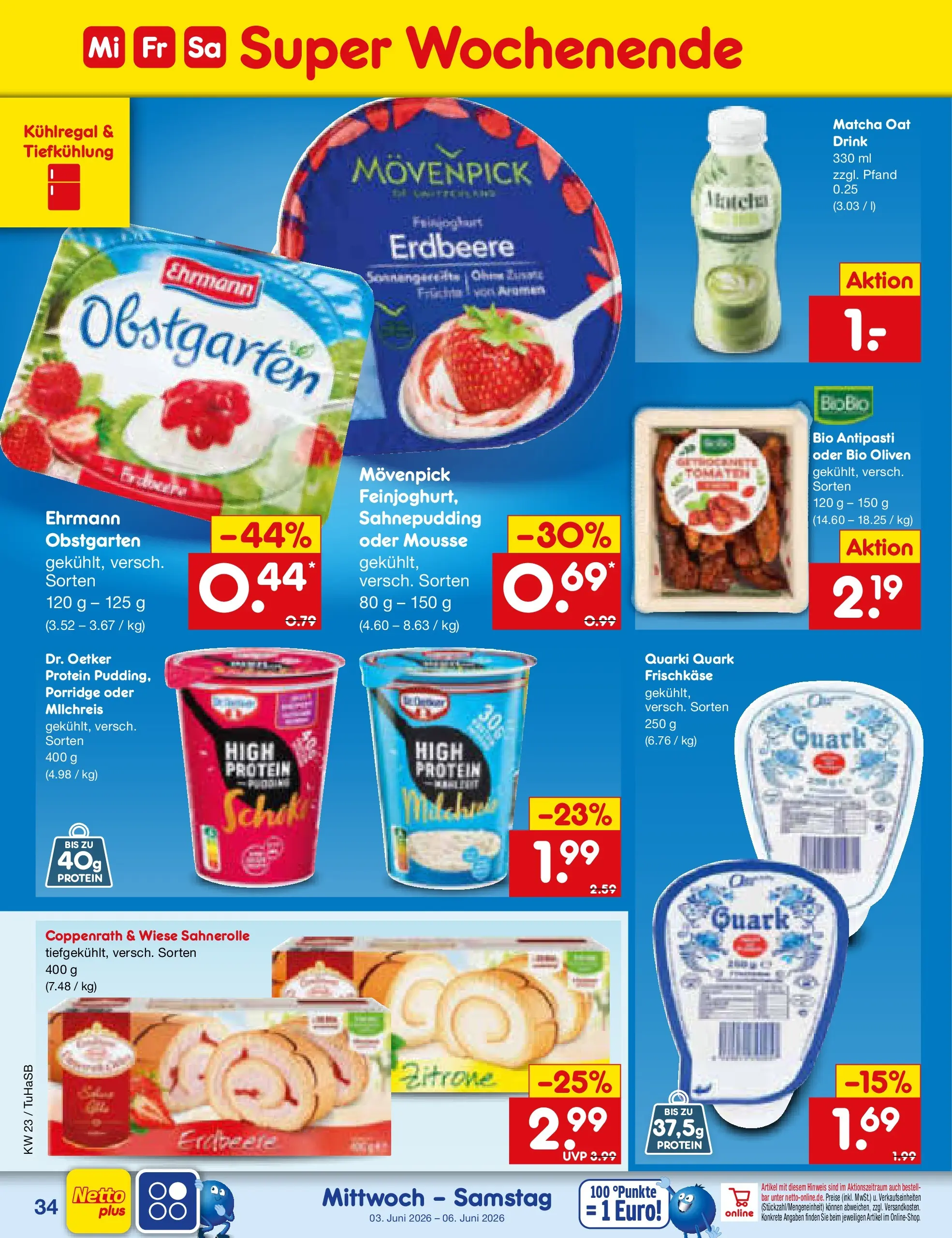 Netto Marken-Discount Prospekt Wuppertal (ab 01.06.2026) » Angebote | Seite: 48 | Produkte: Quark, Zitrone, Frischkase Netto Marken-Discount Prospekt Wuppertal (ab 01.06.2026) » Angebote | Seite: 48 | Produkte: Quark, Zitrone, Frischkase