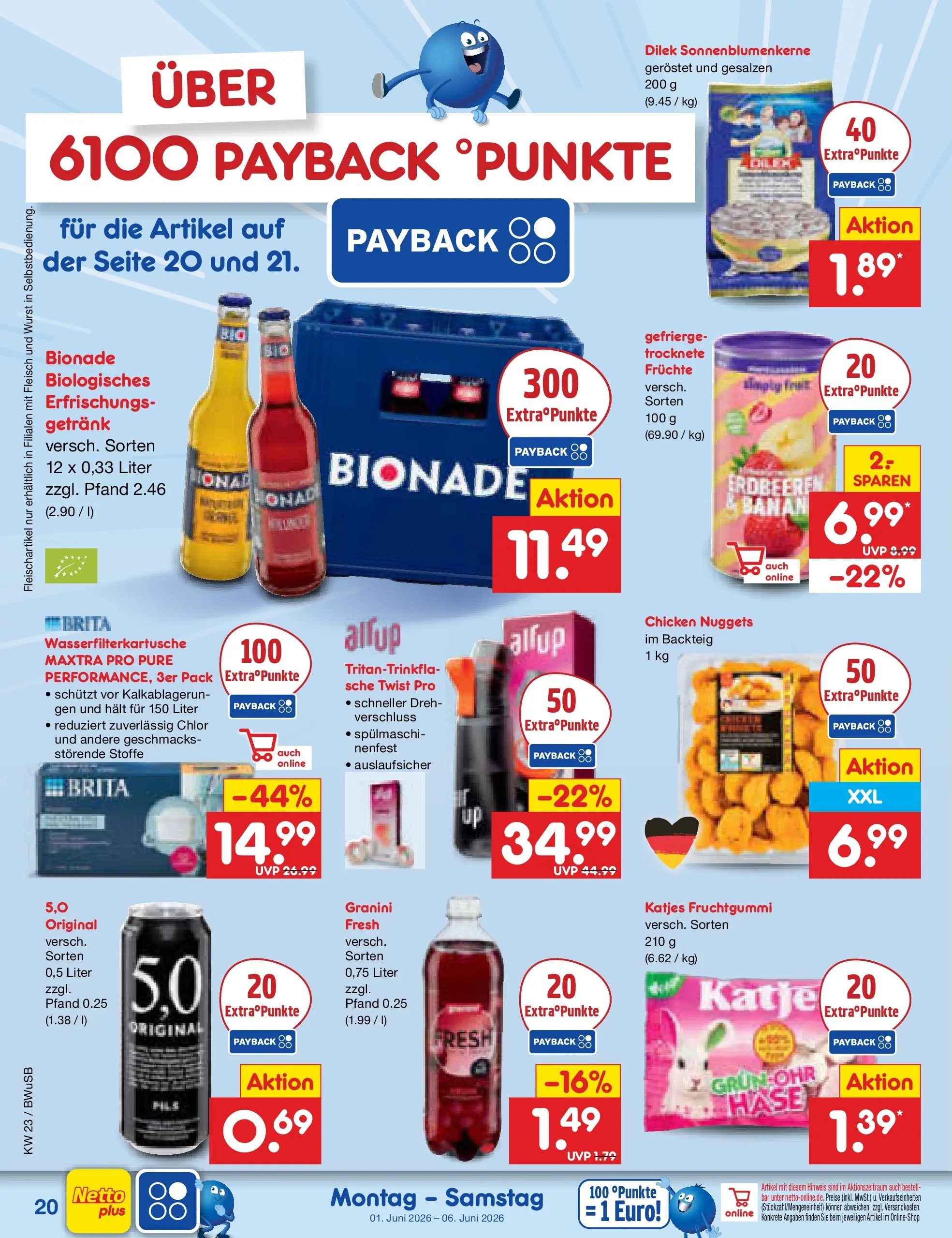 Netto Marken-Discount Prospekt Stemwede-Dielingen (ab 01.06.2026) » Angebote | Seite: 22 | Produkte: Katjes, Wurst, Granini, Fleisch Netto Marken-Discount Prospekt Stemwede-Dielingen (ab 01.06.2026) » Angebote | Seite: 22 | Produkte: Katjes, Wurst, Granini, Fleisch
