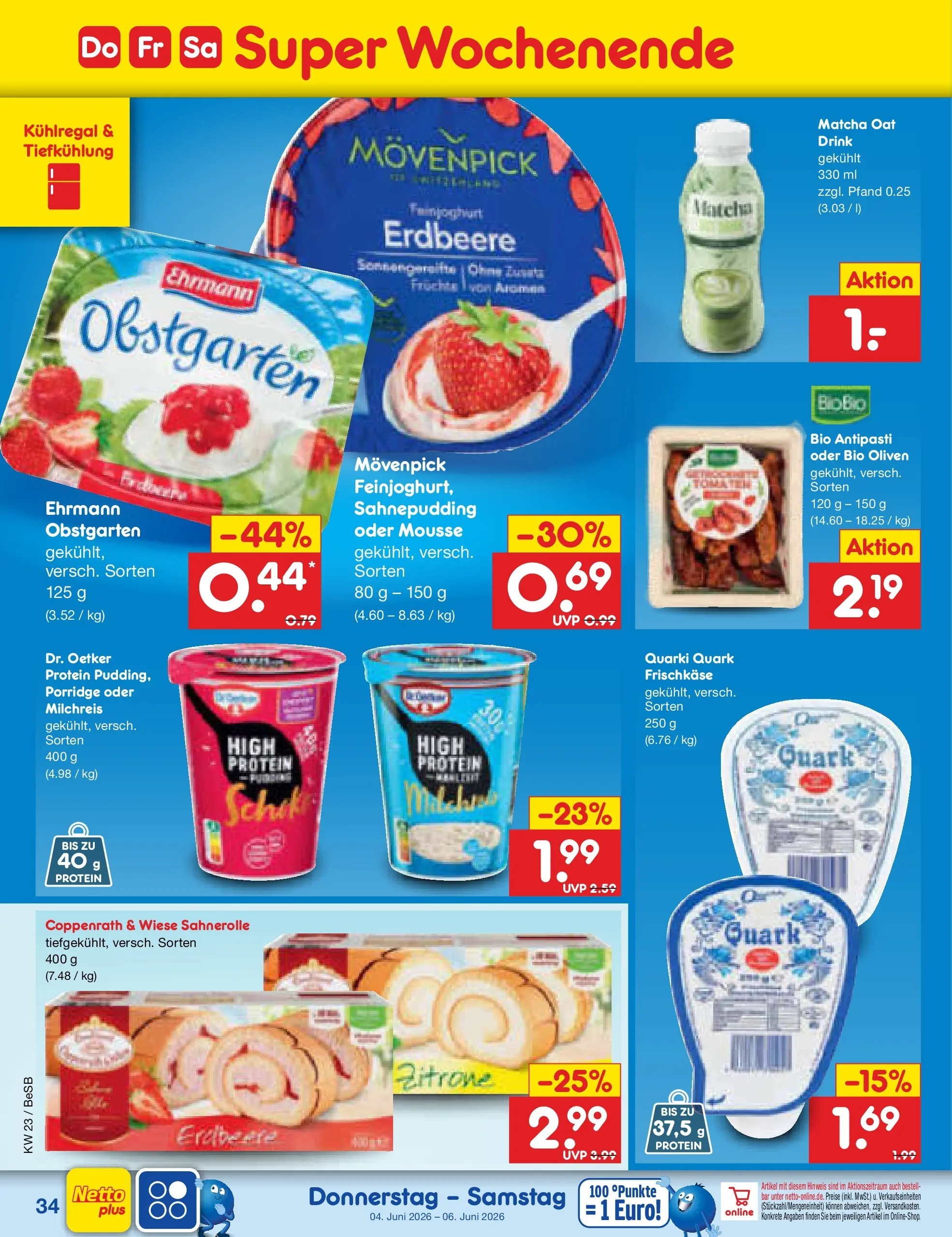 Netto Marken-Discount Prospekt Kremmen (ab 01.06.2026) » Angebote | Seite: 48 | Produkte: Quark, Zitrone, Frischkase Netto Marken-Discount Prospekt Kremmen (ab 01.06.2026) » Angebote | Seite: 48 | Produkte: Quark, Zitrone, Frischkase