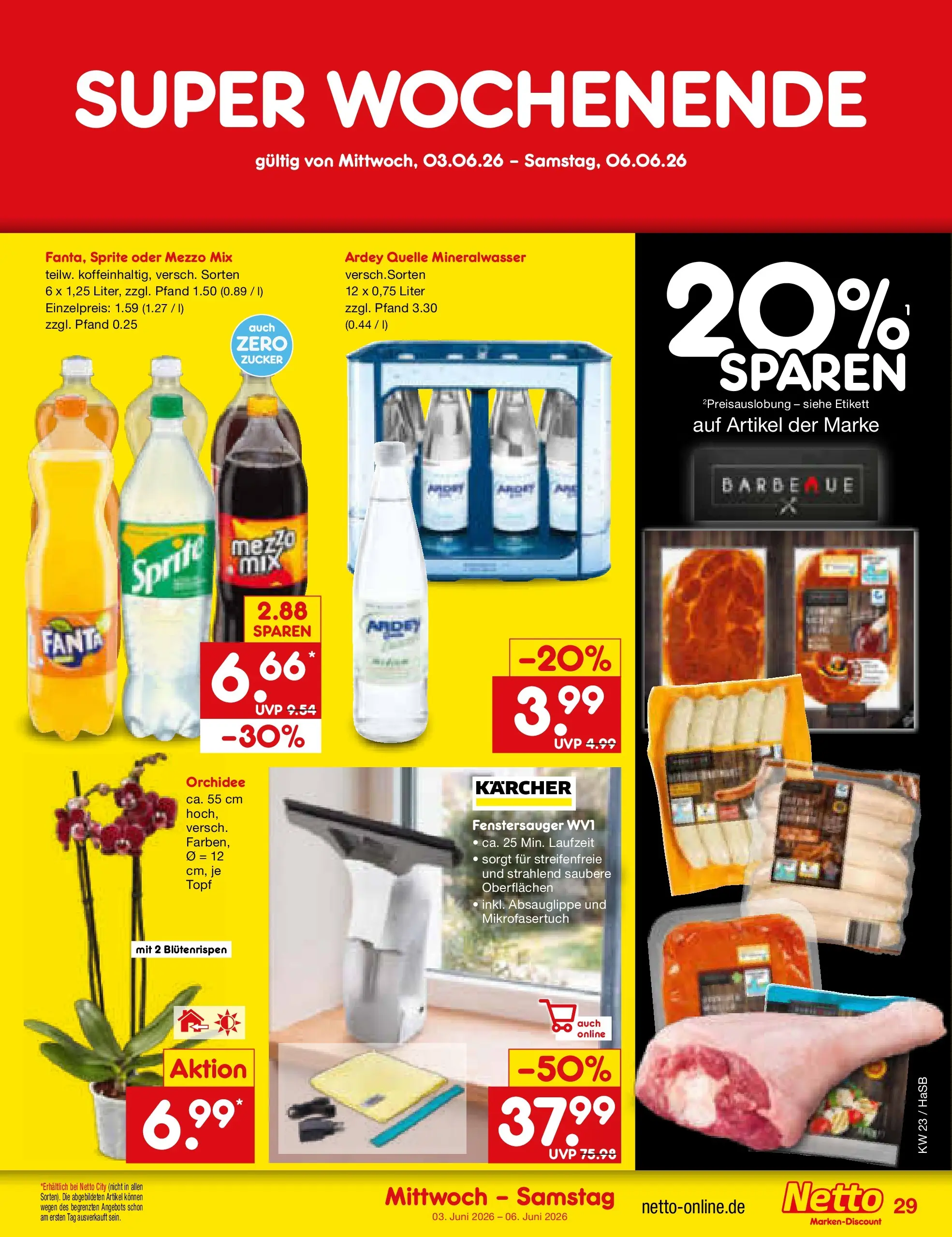 Netto Marken-Discount Prospekt Wuppertal (ab 01.06.2026) » Angebote | Seite: 43 | Produkte: Fanta, Sprite, Orchidee, Zucker Netto Marken-Discount Prospekt Wuppertal (ab 01.06.2026) » Angebote | Seite: 43 | Produkte: Fanta, Sprite, Orchidee, Zucker