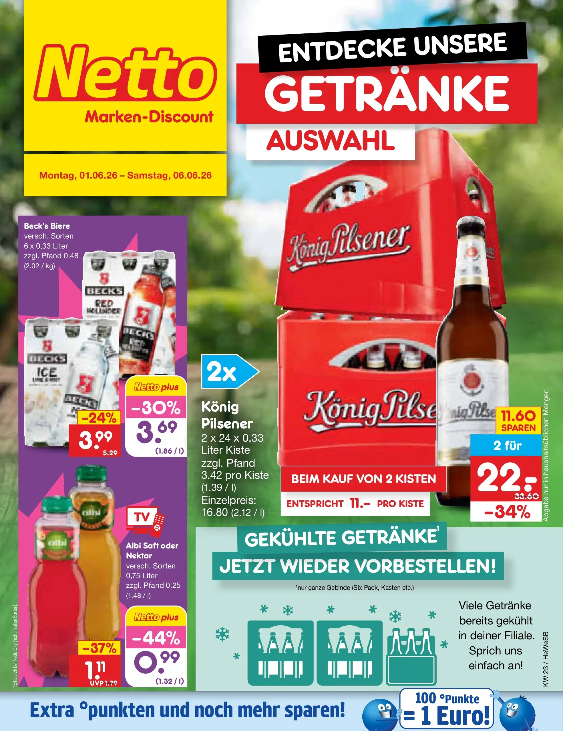 Netto Marken-Discount Prospekt Hamburg (ab 01.06.2026) » Angebote | Seite: 28 | Produkte: Saft Netto Marken-Discount Prospekt Hamburg (ab 01.06.2026) » Angebote | Seite: 28 | Produkte: Saft