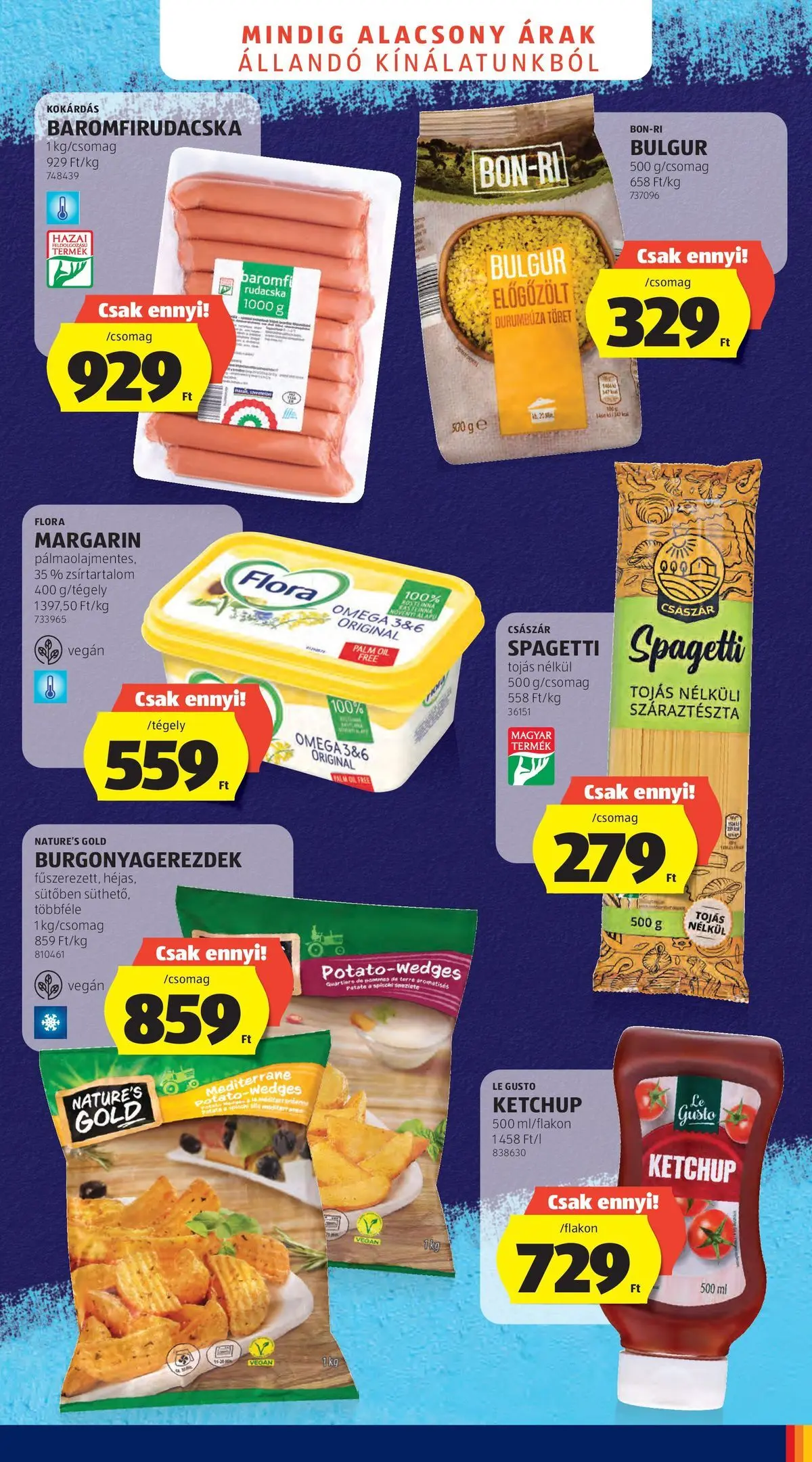 Akciós újság új Ajánlatok - 2026.05.26. -tól/töl ⏳ | Oldal: 3 | Termékek: Spagetti, Margarin, Ketchup, Vegán Ajánlatok - Aldi újság érvényessége 2026.05.31-ig - 2026.05.26. -tól/töl > akció, lapozható szórólap 🛍️ | Oldal: 3 | Termékek: Spagetti, Margarin, Ketchup, Vegán