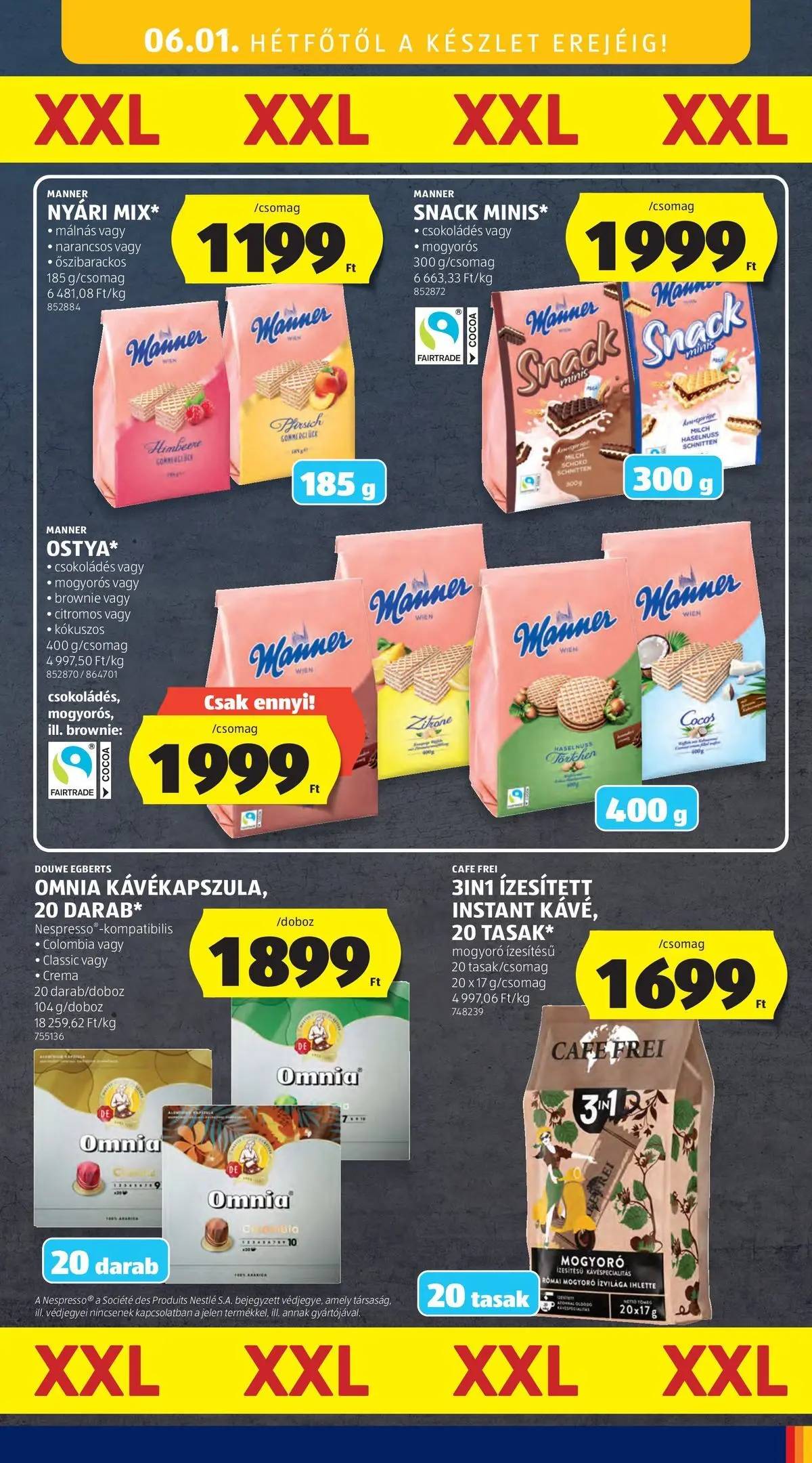 Akciós újság új Ajánlatok - 2026.05.26. -tól/töl ⏳ | Oldal: 49 | Termékek: Mogyoró, Brownie Ajánlatok - Aldi újság érvényessége 2026.05.31-ig - 2026.05.26. -tól/töl > akció, lapozható szórólap 🛍️ | Oldal: 49 | Termékek: Mogyoró, Brownie