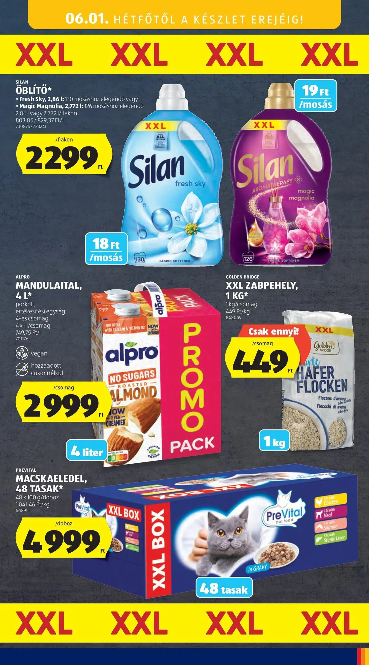 Akciós újság új Ajánlatok - 2026.05.26. -tól/töl ⏳ | Oldal: 51 | Termékek: Alpro, Vegán, Cukor Ajánlatok - Aldi újság érvényessége 2026.05.31-ig - 2026.05.26. -tól/töl > akció, lapozható szórólap 🛍️ | Oldal: 51 | Termékek: Alpro, Vegán, Cukor