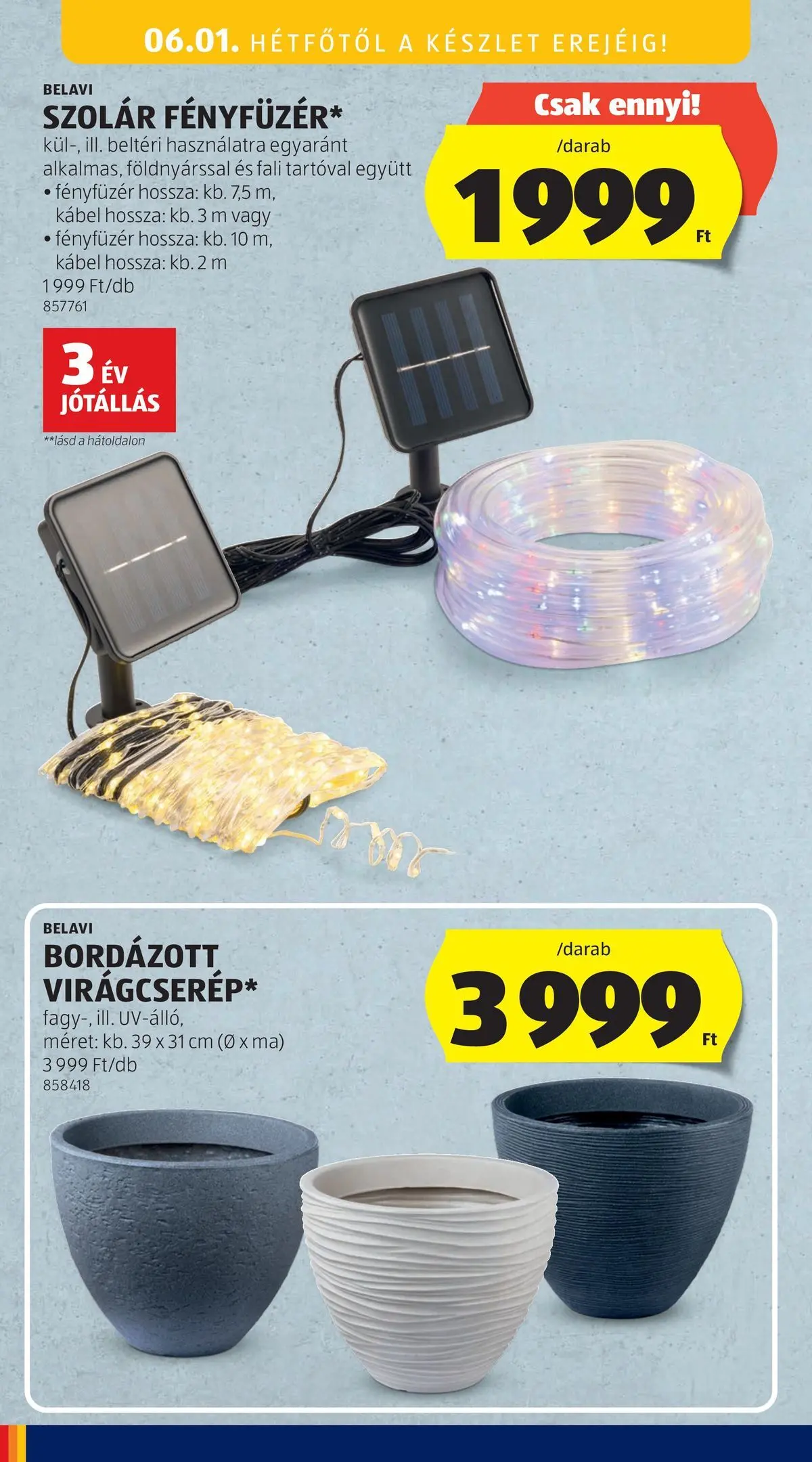 Akciós újság új Ajánlatok - 2026.05.26. -tól/töl ⏳ | Oldal: 54 | Termékek: Fényfüzér, Kábel Ajánlatok - Aldi újság érvényessége 2026.05.31-ig - 2026.05.26. -tól/töl > akció, lapozható szórólap 🛍️ | Oldal: 54 | Termékek: Fényfüzér, Kábel