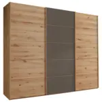 XXXLutz Lauterach - Ihr M&ouml;belhaus bei Bregenz Schwebet&uuml;renschrank in Dunkelbraun, Eiche Bianco