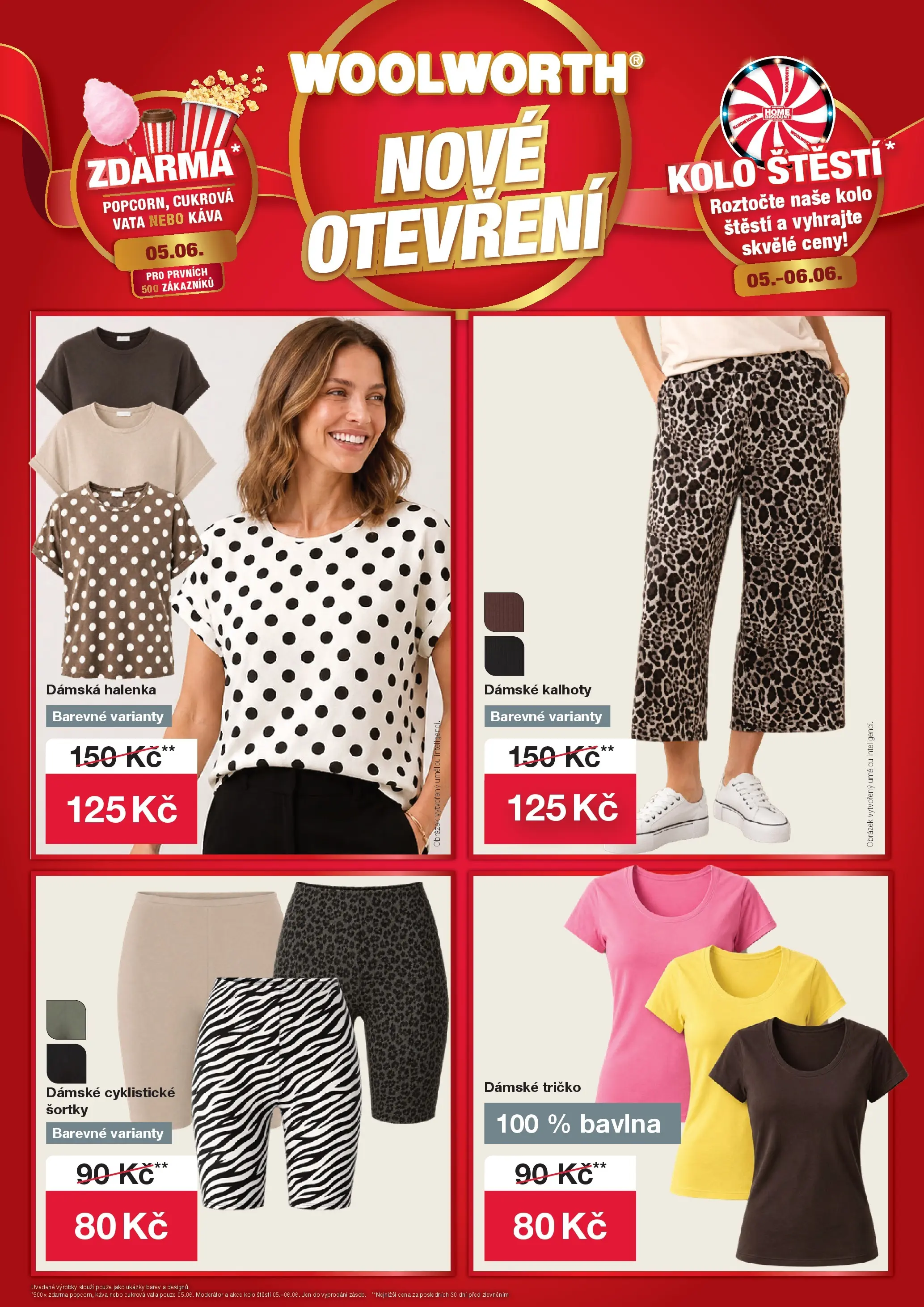 Woolworth leták - Praha od 28.05.2026 - akční nabídka | Strana: 4 | Produkty: Tričko, Halenka, Káva, Kolo