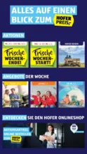 HOFER: Flugblatt