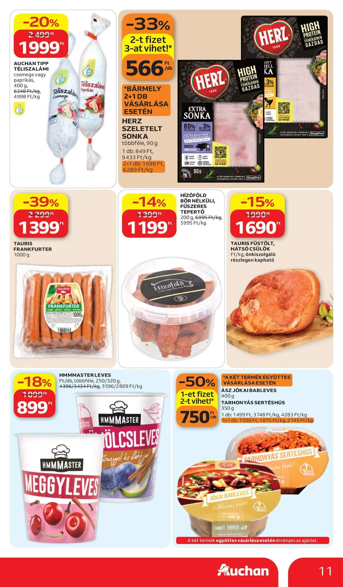 Akciós újság új Auchan - 2026.05.28. -tól/töl ⏳ | Oldal: 11 | Termékek: Bor, Sertéshús, Téliszalámi, Só Auchan akciós újság Kecskemét - 2026.05.28. -tól/töl > akció, lapozható szórólap 🛍️ | Oldal: 11 | Termékek: Bor, Sertéshús, Téliszalámi, Só