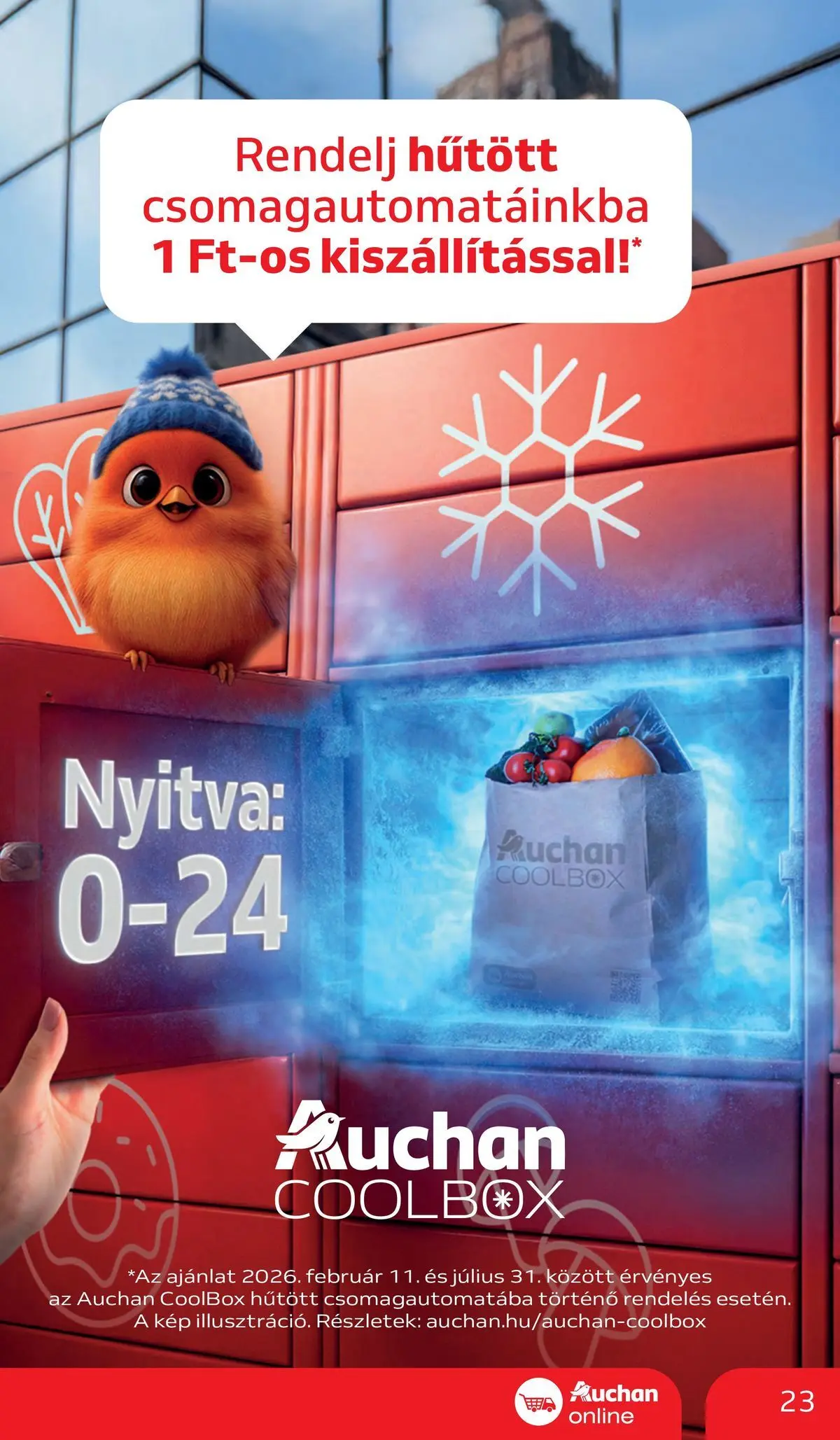Akciós újság új Auchan - 2026.05.28. -tól/töl ⏳ | Oldal: 23 Auchan akciós újság Kecskemét - 2026.05.28. -tól/töl > akció, lapozható szórólap 🛍️ | Oldal: 23
