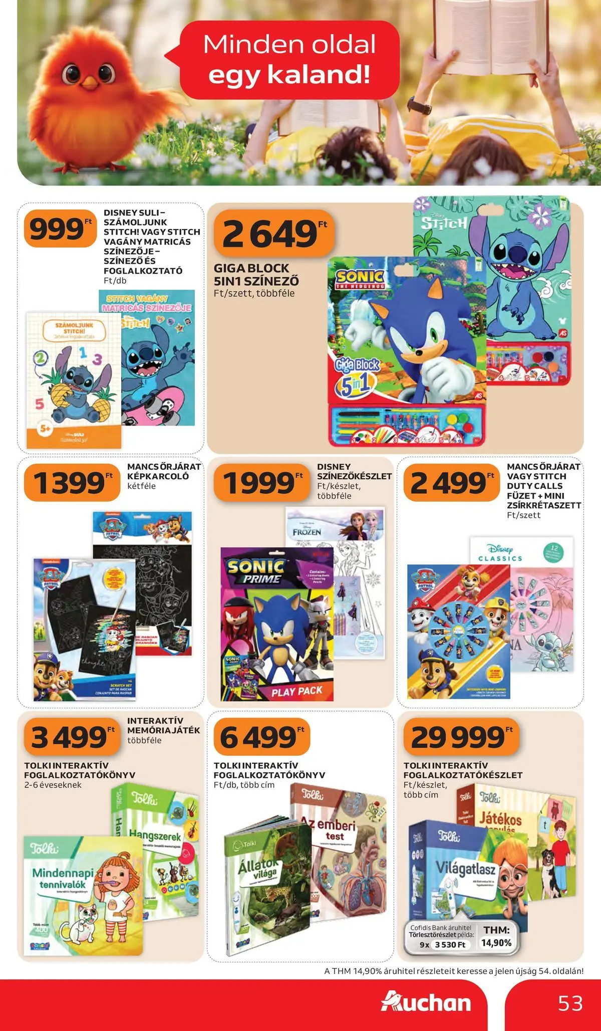 Akciós újság új Auchan - 2026.05.28. -tól/töl ⏳ | Oldal: 53 Auchan akciós újság Kecskemét - 2026.05.28. -tól/töl > akció, lapozható szórólap 🛍️ | Oldal: 53