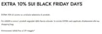 La Rinascente Extra 10% sui black friday days - al 29.05.2026