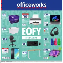 Preview of Officeworks catalogue - valid from 27.05.2026