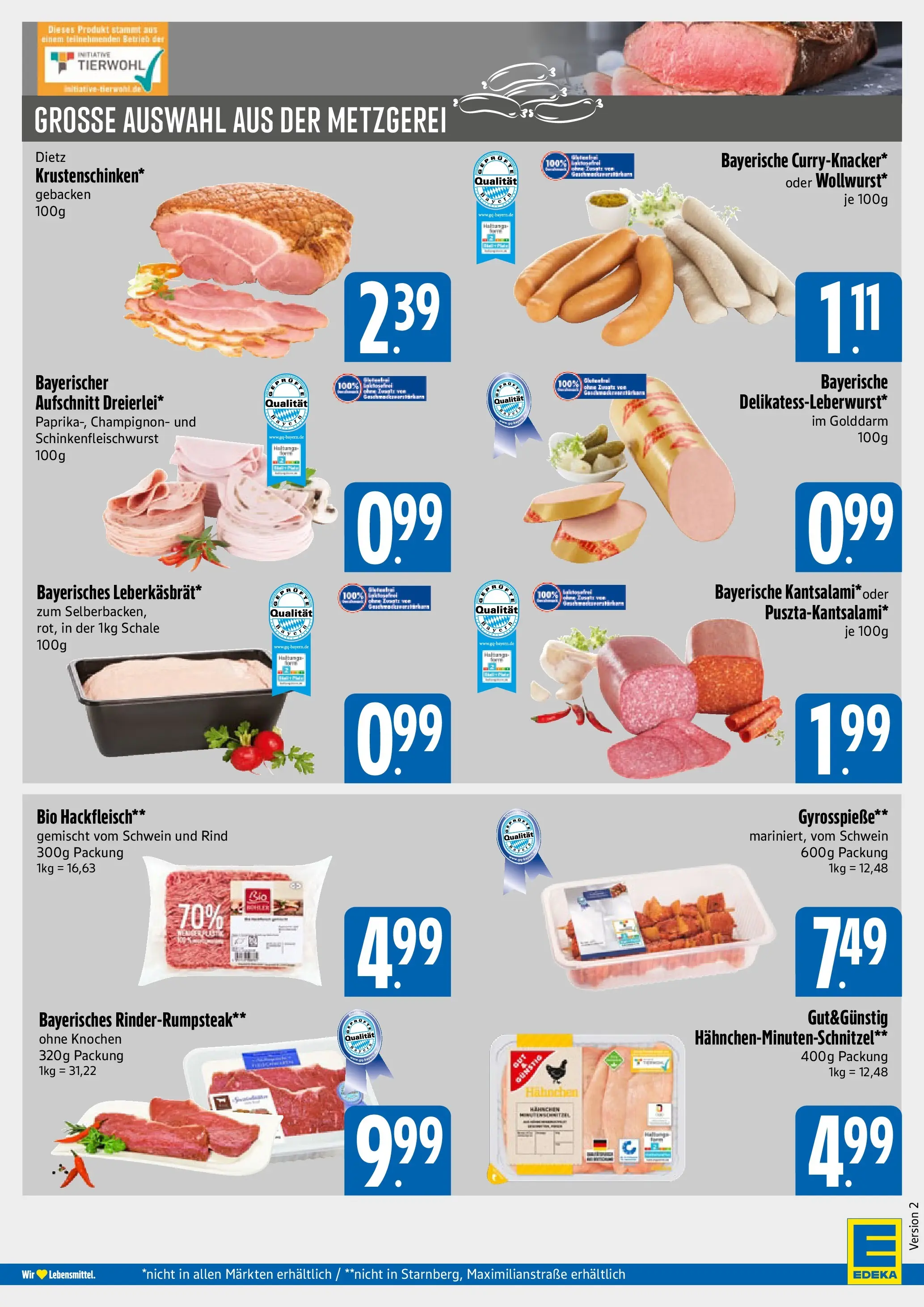 Angebote - E xpress: Wochenangebote (ab 31.05.2026) zum Blättern | Seite: 4 | Produkte: Hahnchen, Hackfleisch