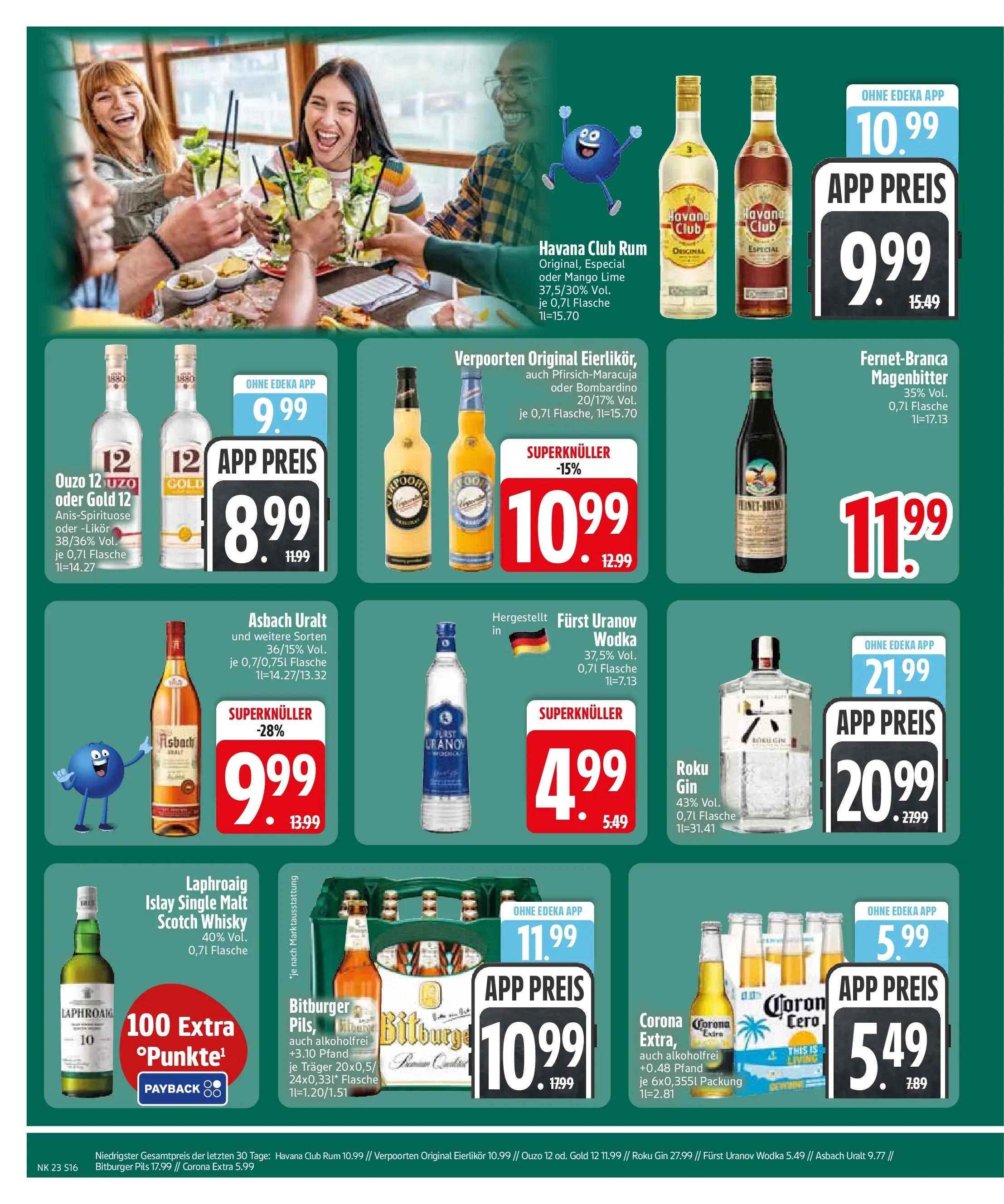 Edeka prospekt Trostberg (ab 01.06.2026) » Angebote Online | Seite: 18 | Produkte: Bitburger, Pils, Mango, Wodka